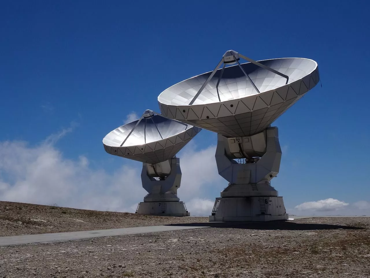 Radio Telescopes & Telescope Image