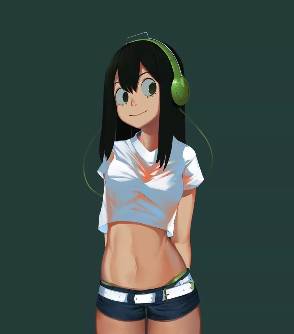 wallpaper 950x1534 hot tsuyu asui, boku
