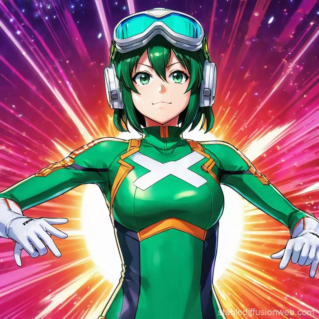 Asui Tsuyu in Boku No Hero Academia
