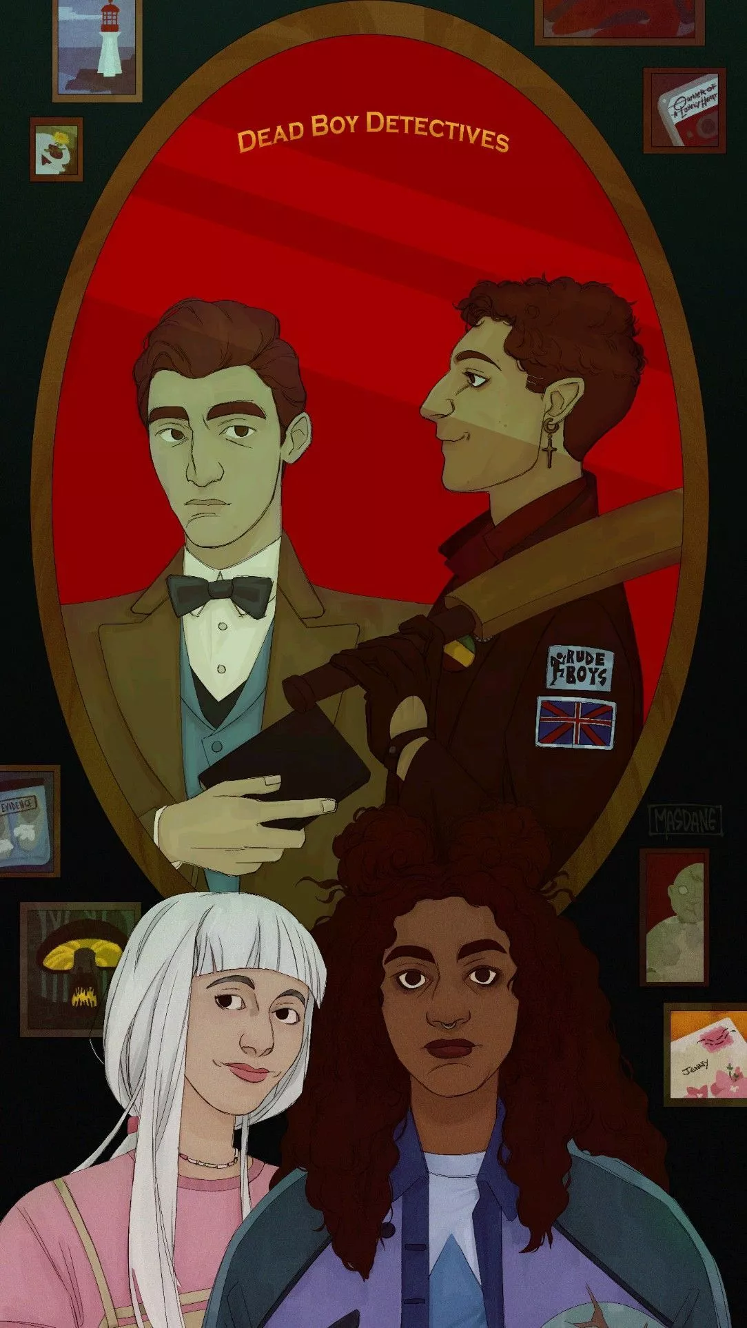 Dead boy detectives wallpaper