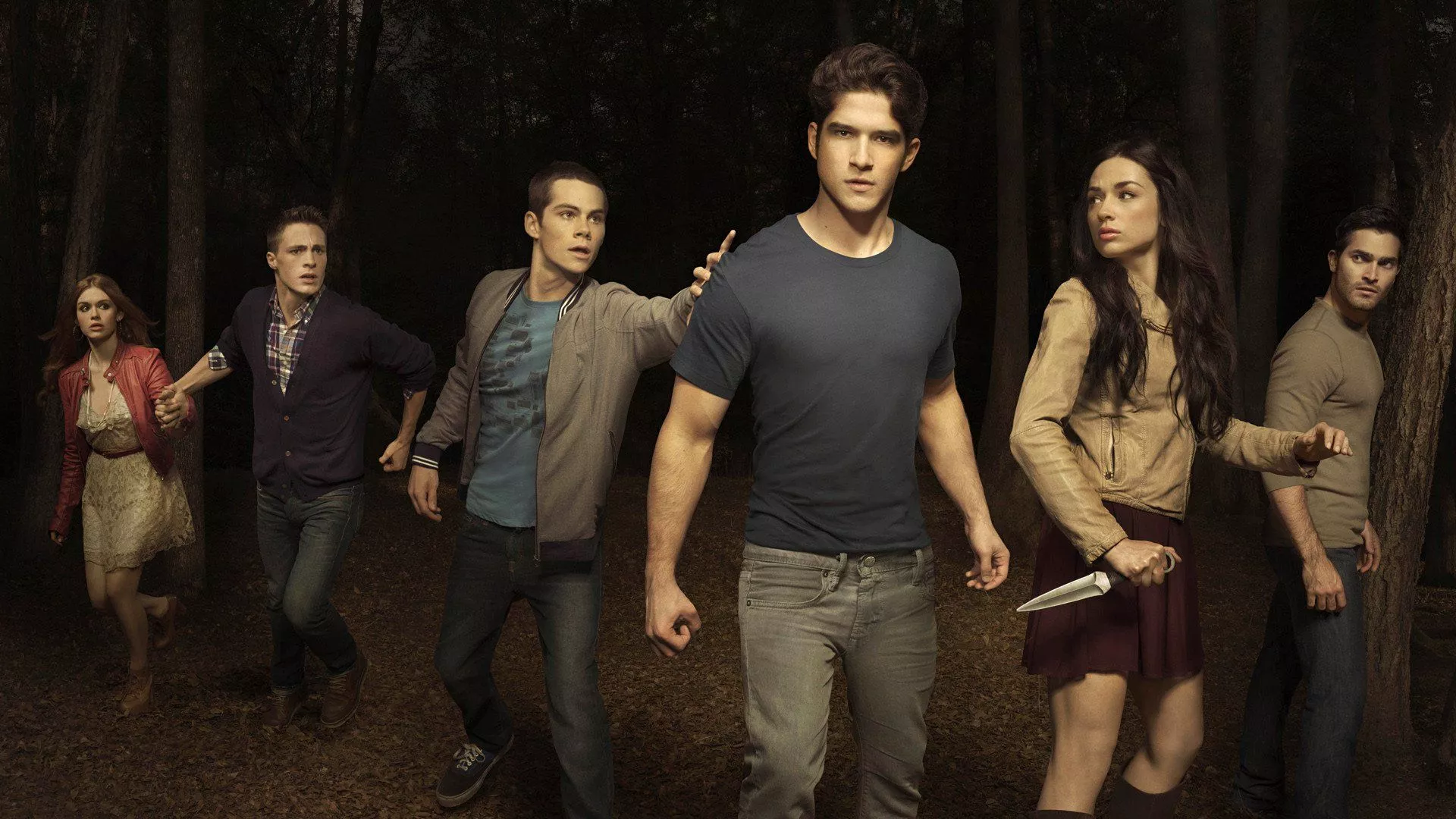 Teen Wolf HD Wallpaper: The Pack United