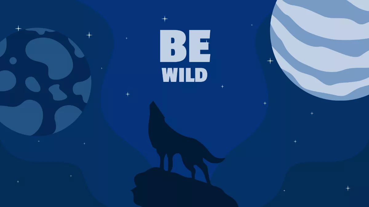 FREE Wolf Wallpaper: Edit Online