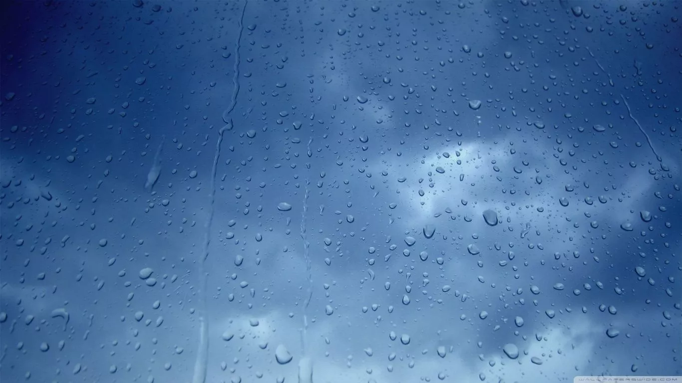 Rain on Glass Ultra HD Wallpaper for 4K