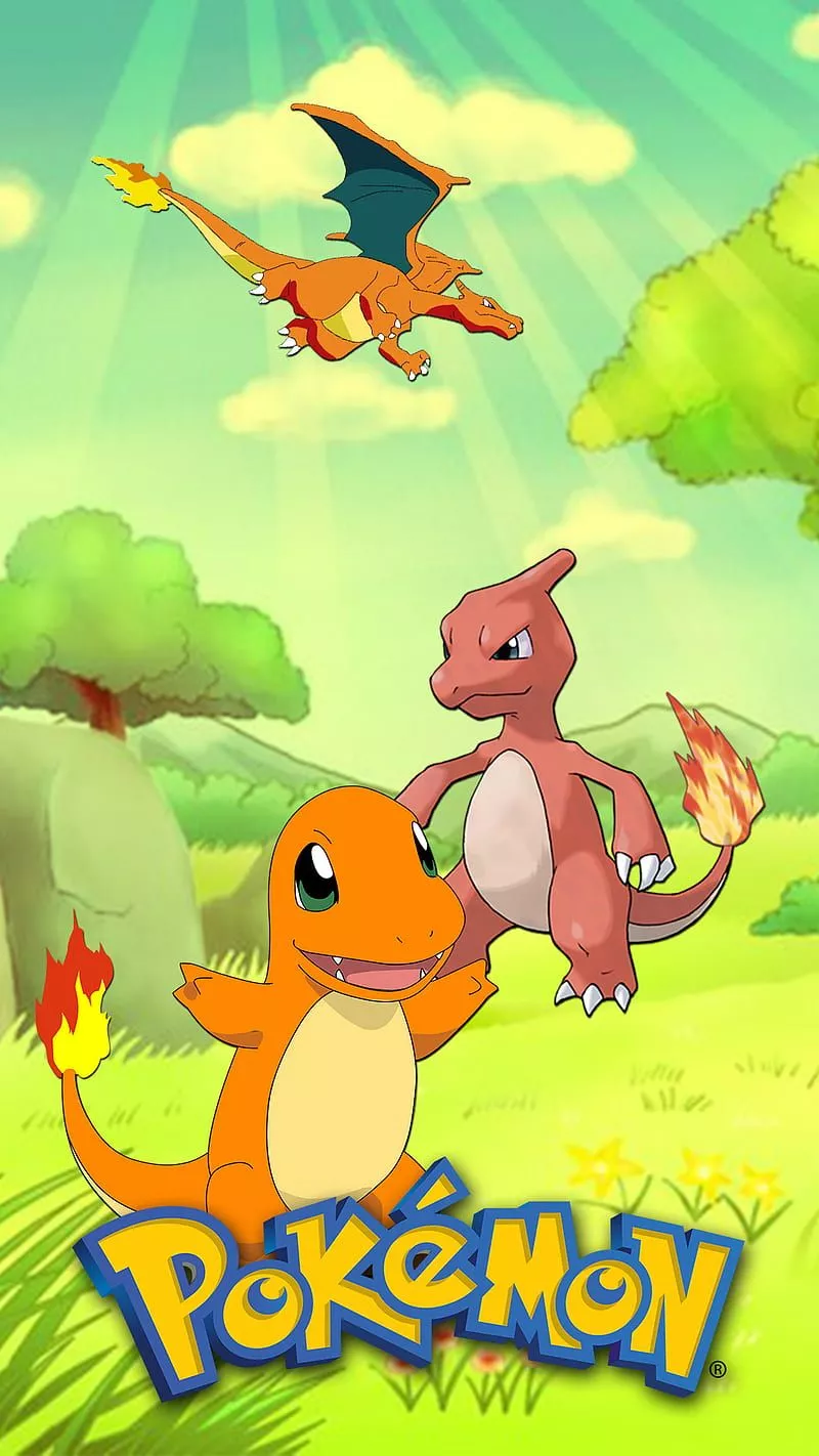 Chars Pokemon, charmander, charmeleon