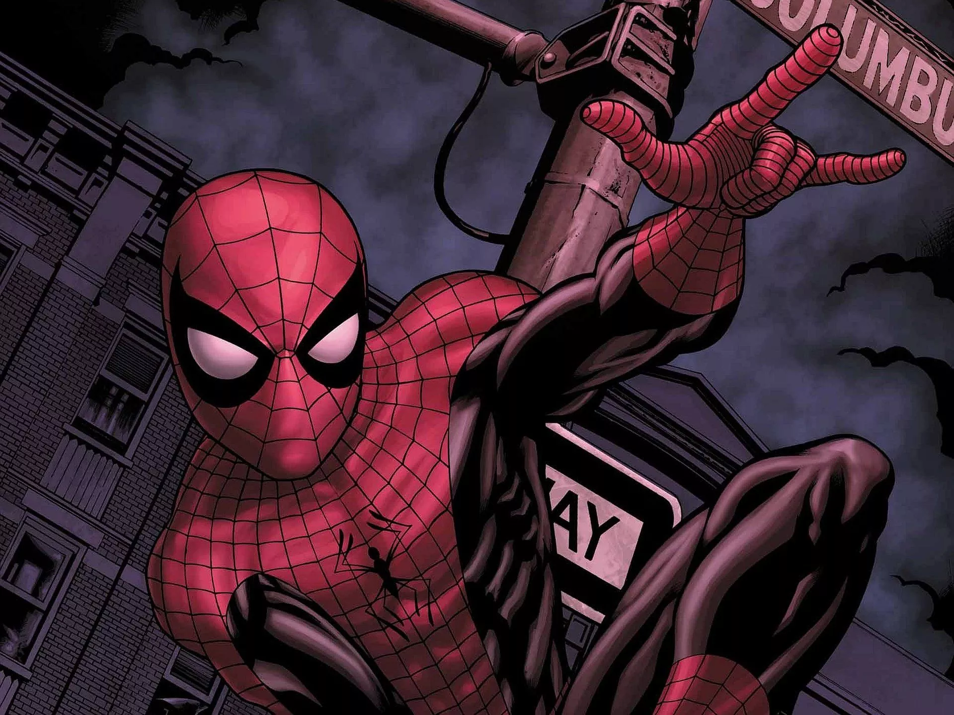 Download Comic Spider Man HD Wallpaper