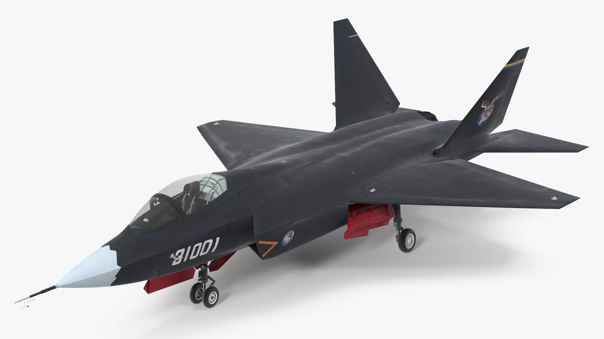 Shenyang FC 31 Multirole Jet Fighter 3D