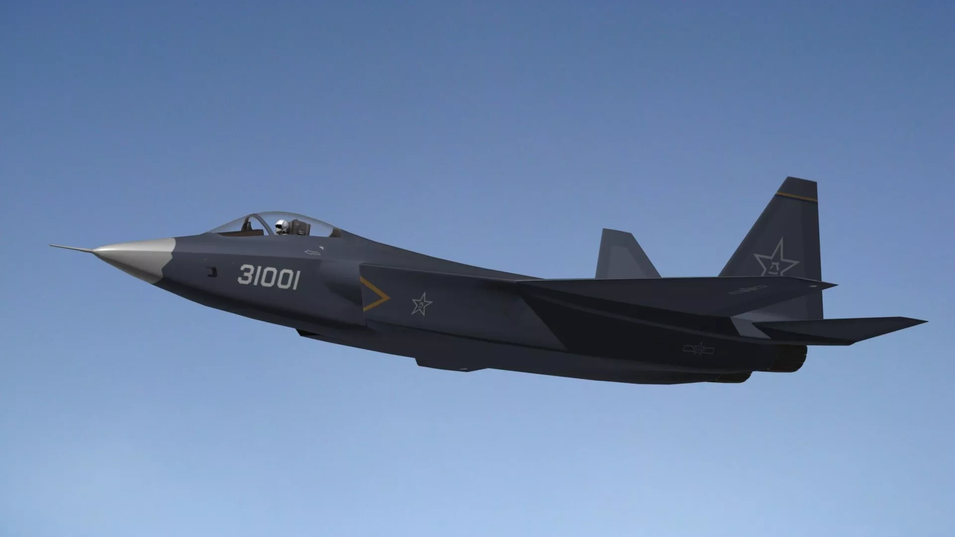 3D Shenyang FC31 Gyrfalcon