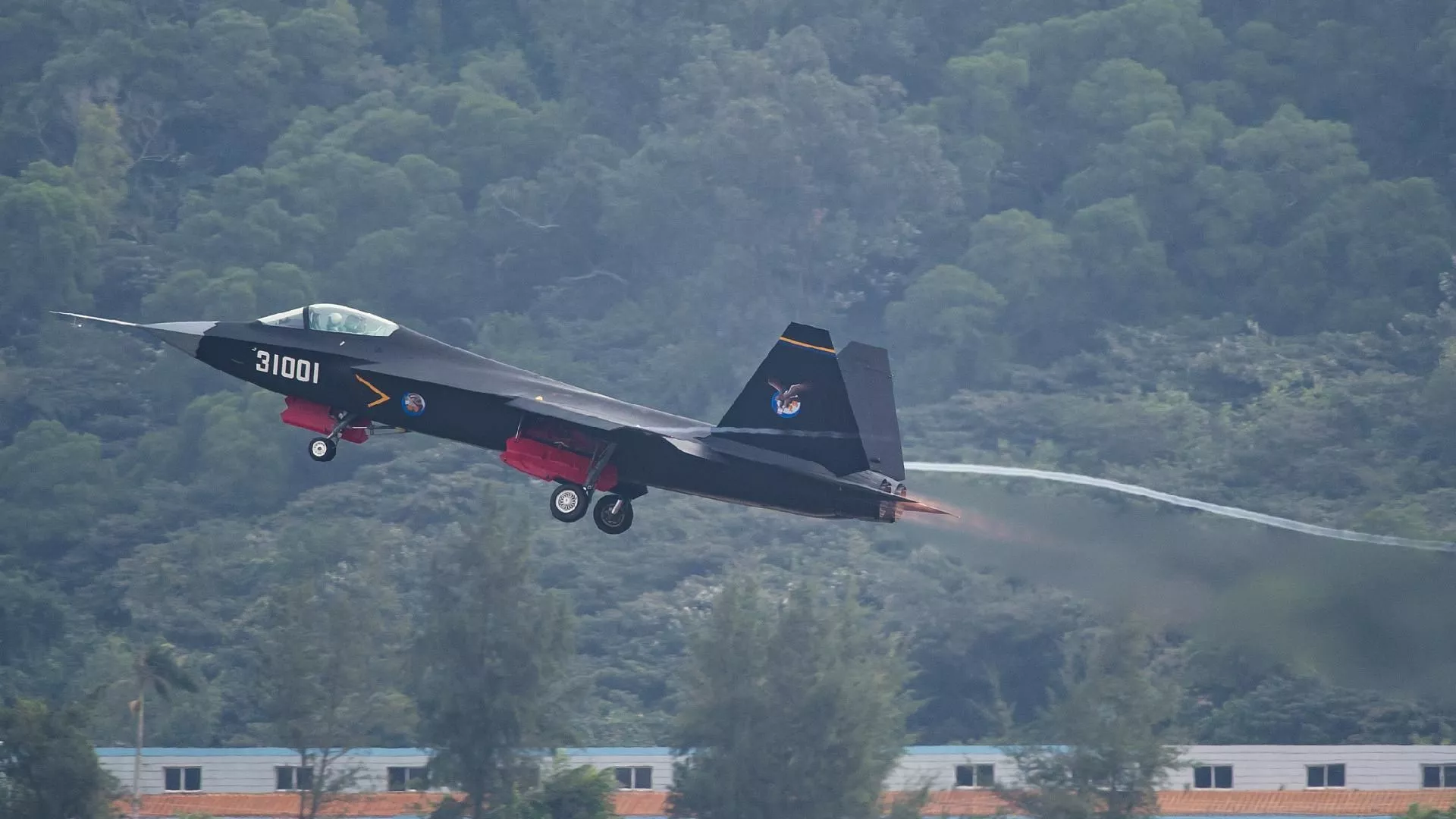 Live: China's FC 31 Stealth Fighter