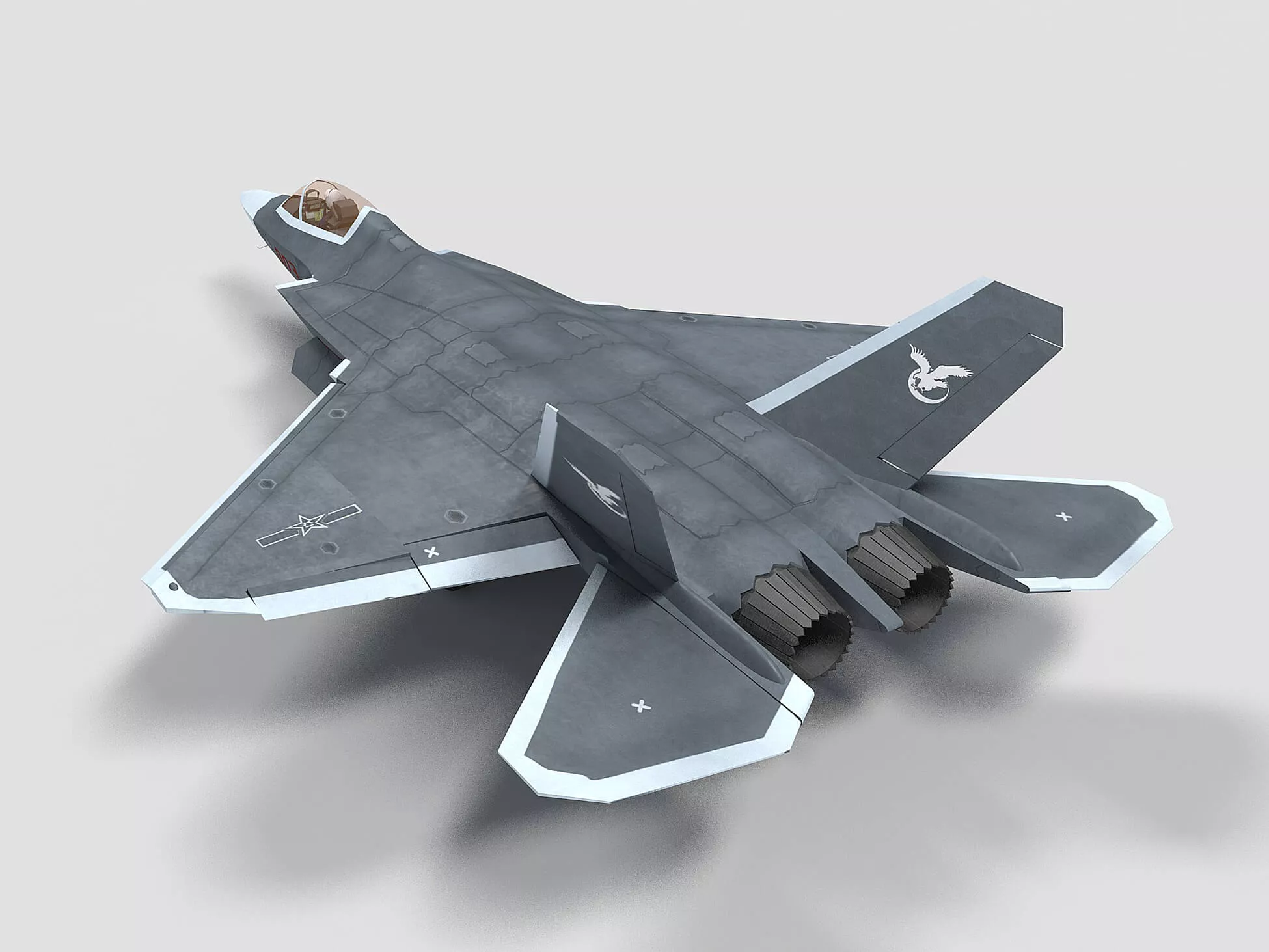 Shenyang J 31 / J 35 Gyrfalcon 3D Model