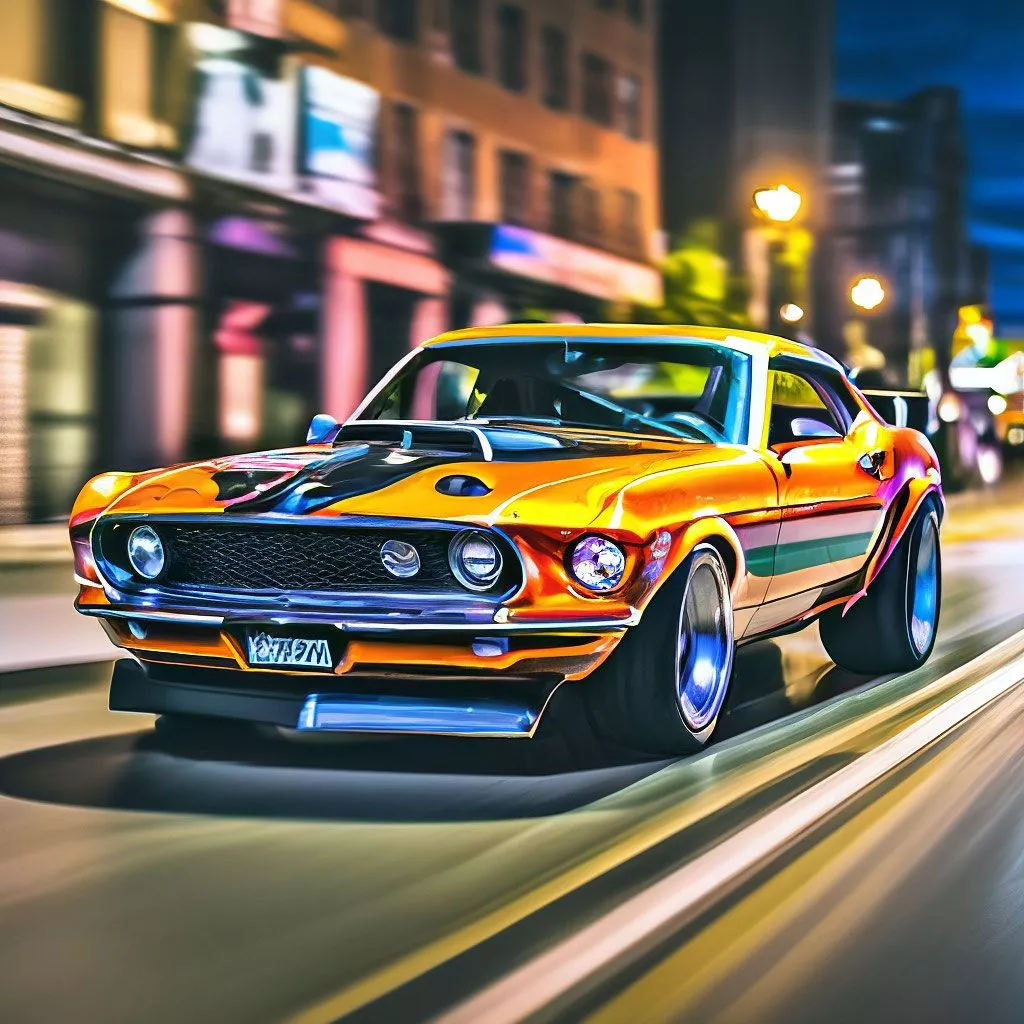 The 1969 Ford Mustang Mach 1 is