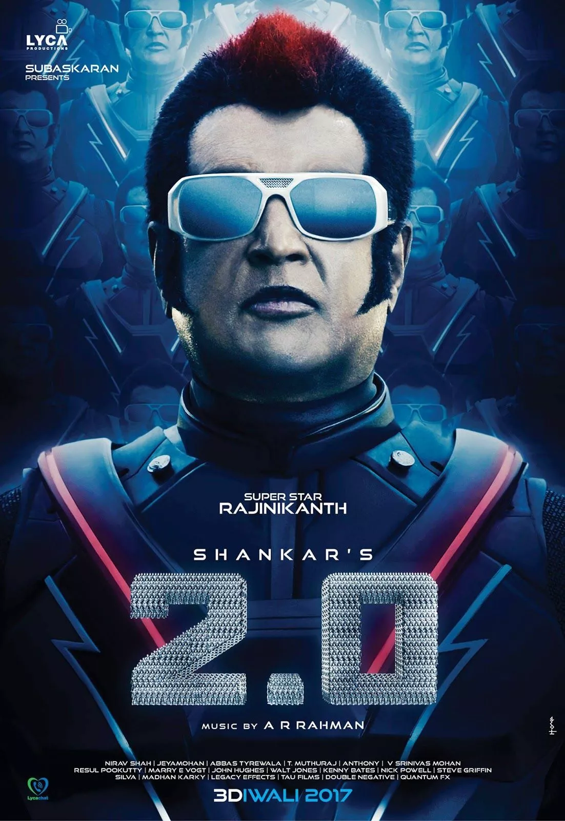 Robo 2.0 Movie Posters Changer