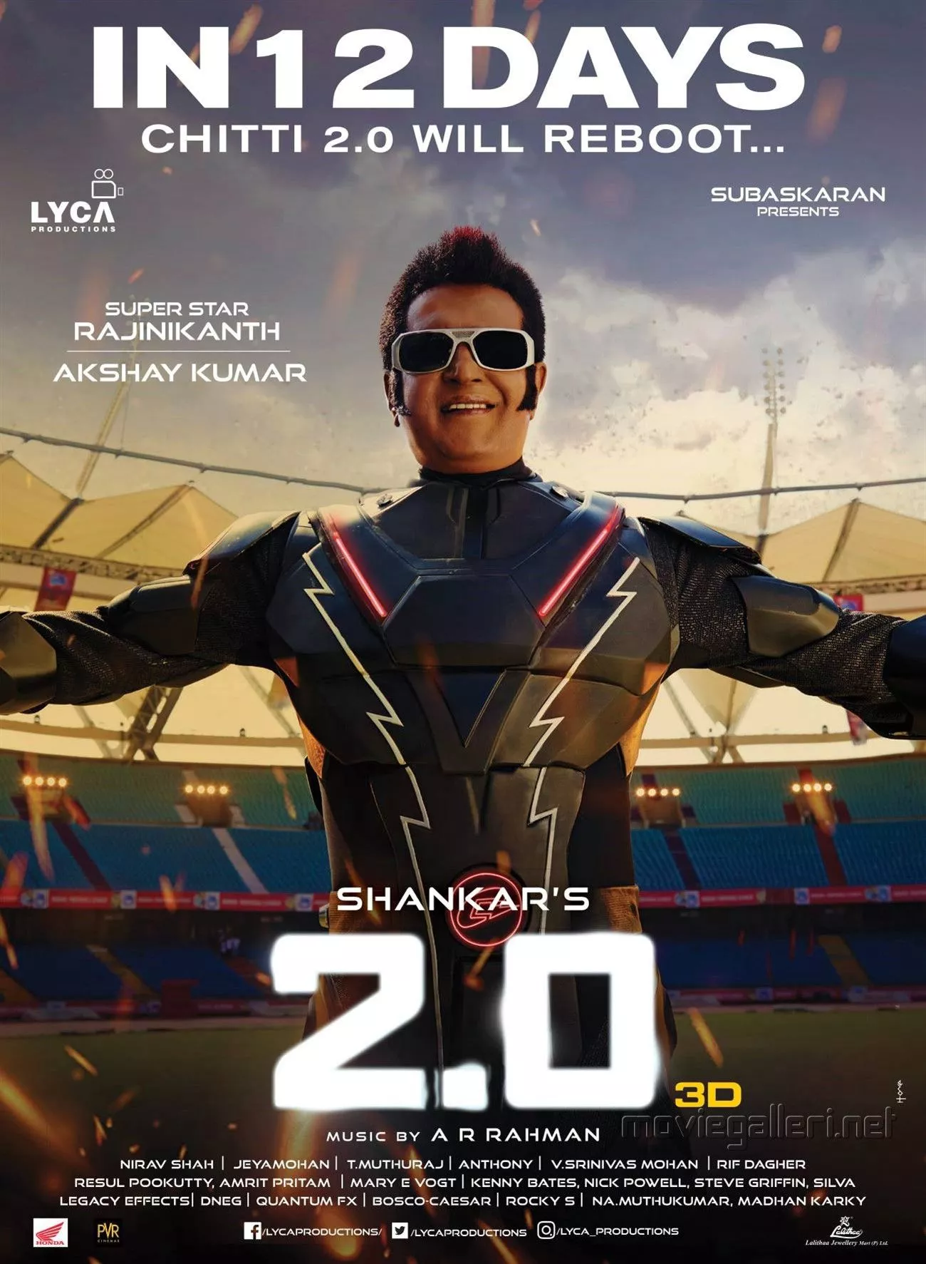 2.0 Movie Release Latest Posters HD