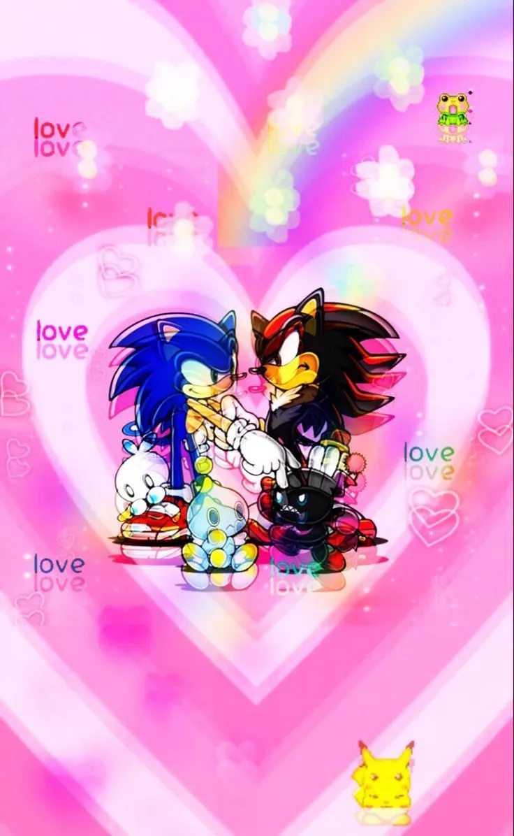 sonic and shadow wallpaper