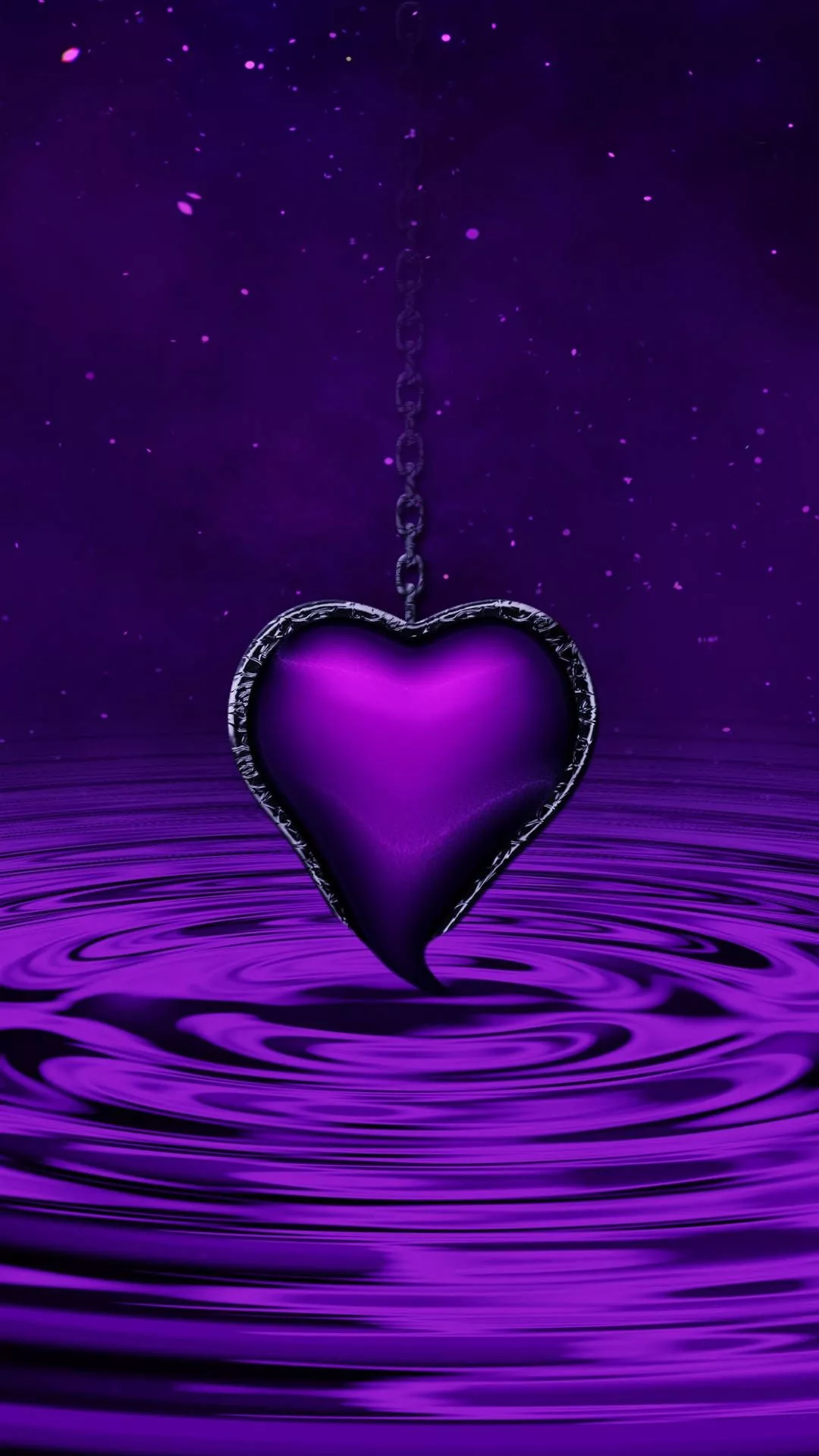 Purple Heart Wallpaper
