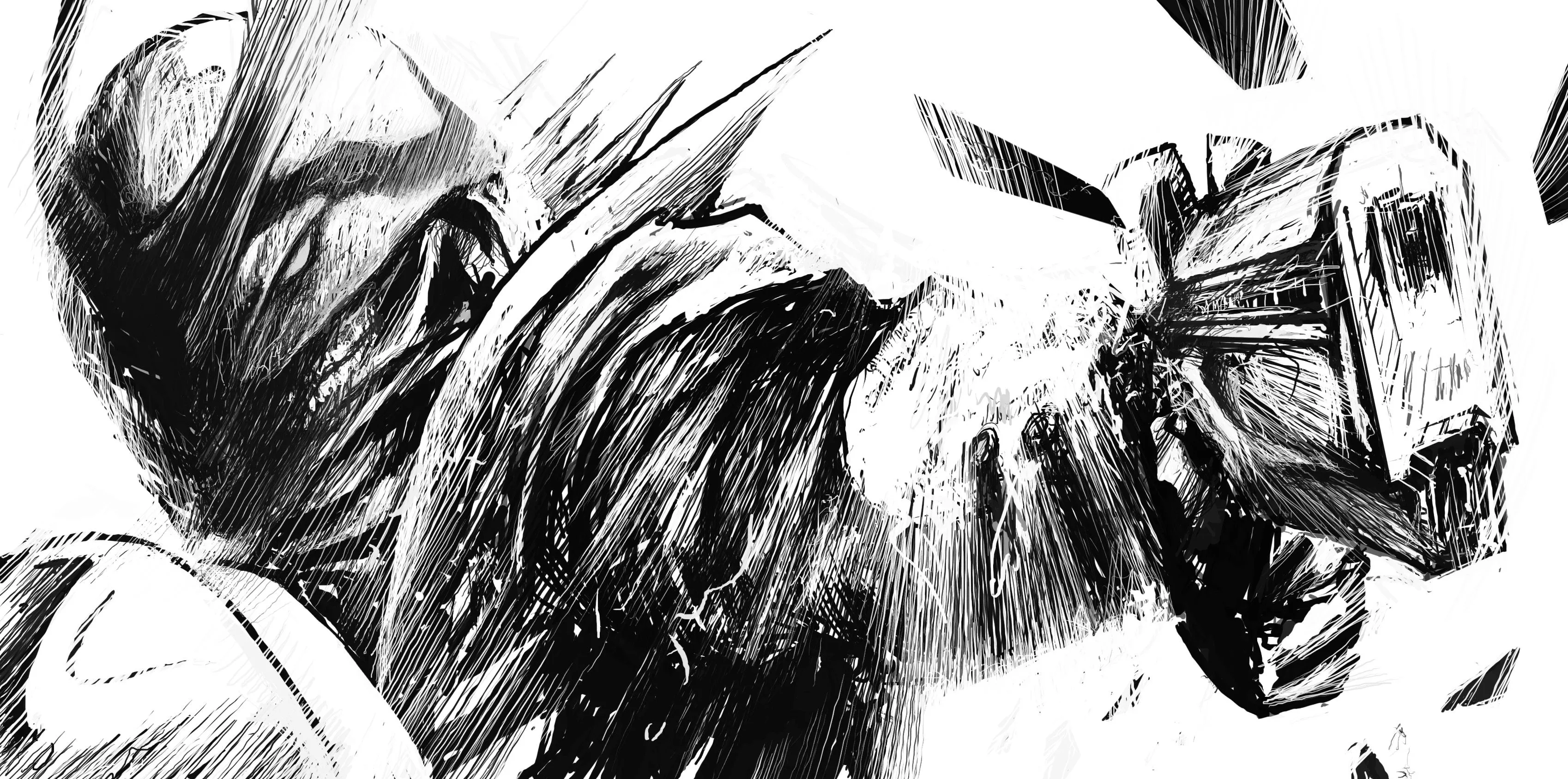 Download Comic Cyberpunk HD Wallpaper