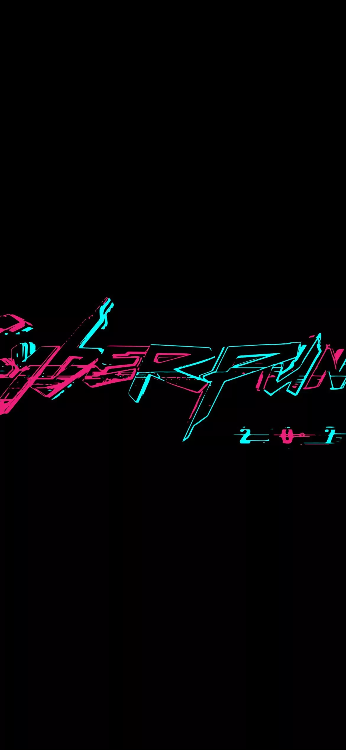 Cyberpunk 2077 Wallpaper 4K, AMOLED, Neon, Black background