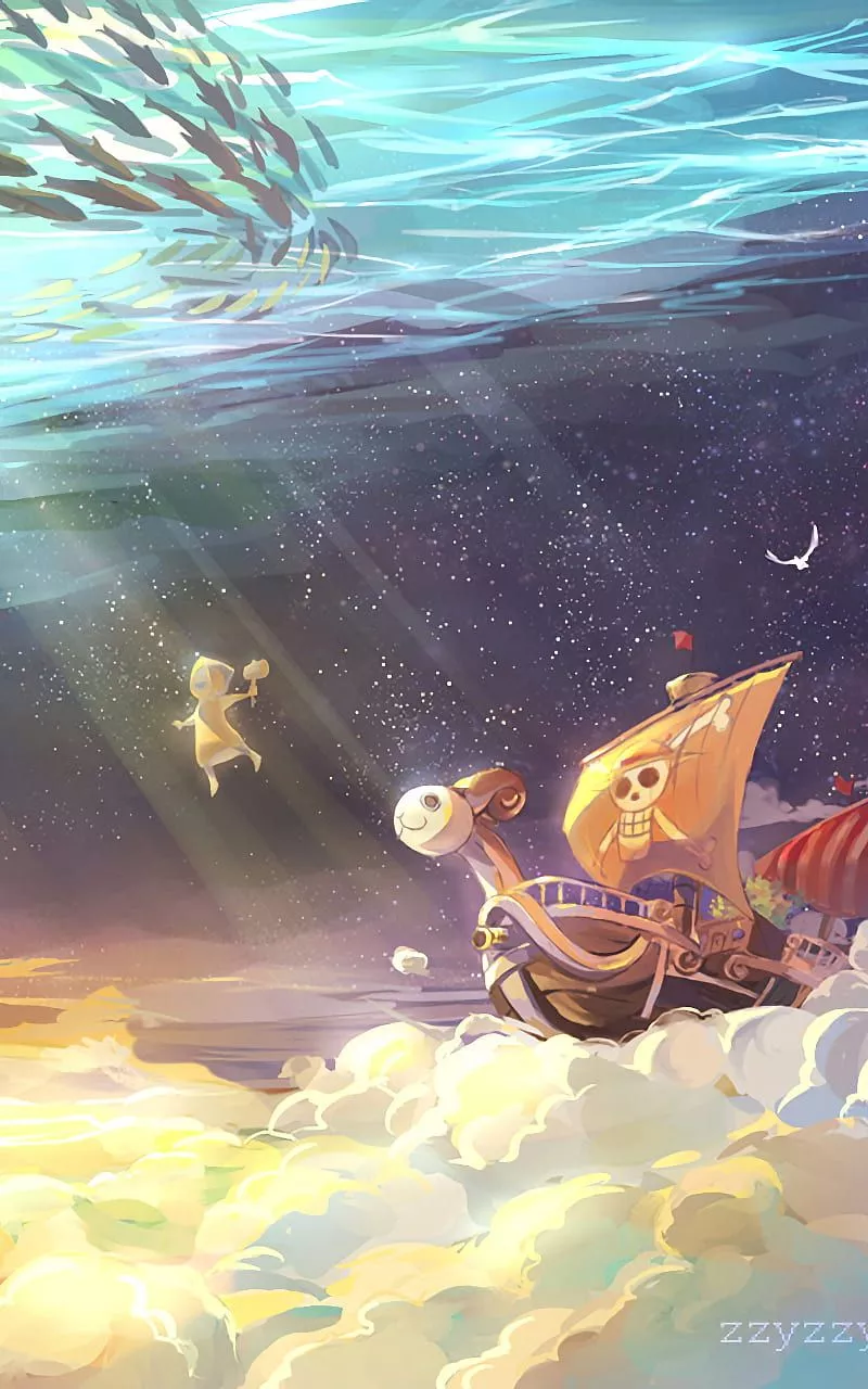 HD going merry (one piece) wallpaper