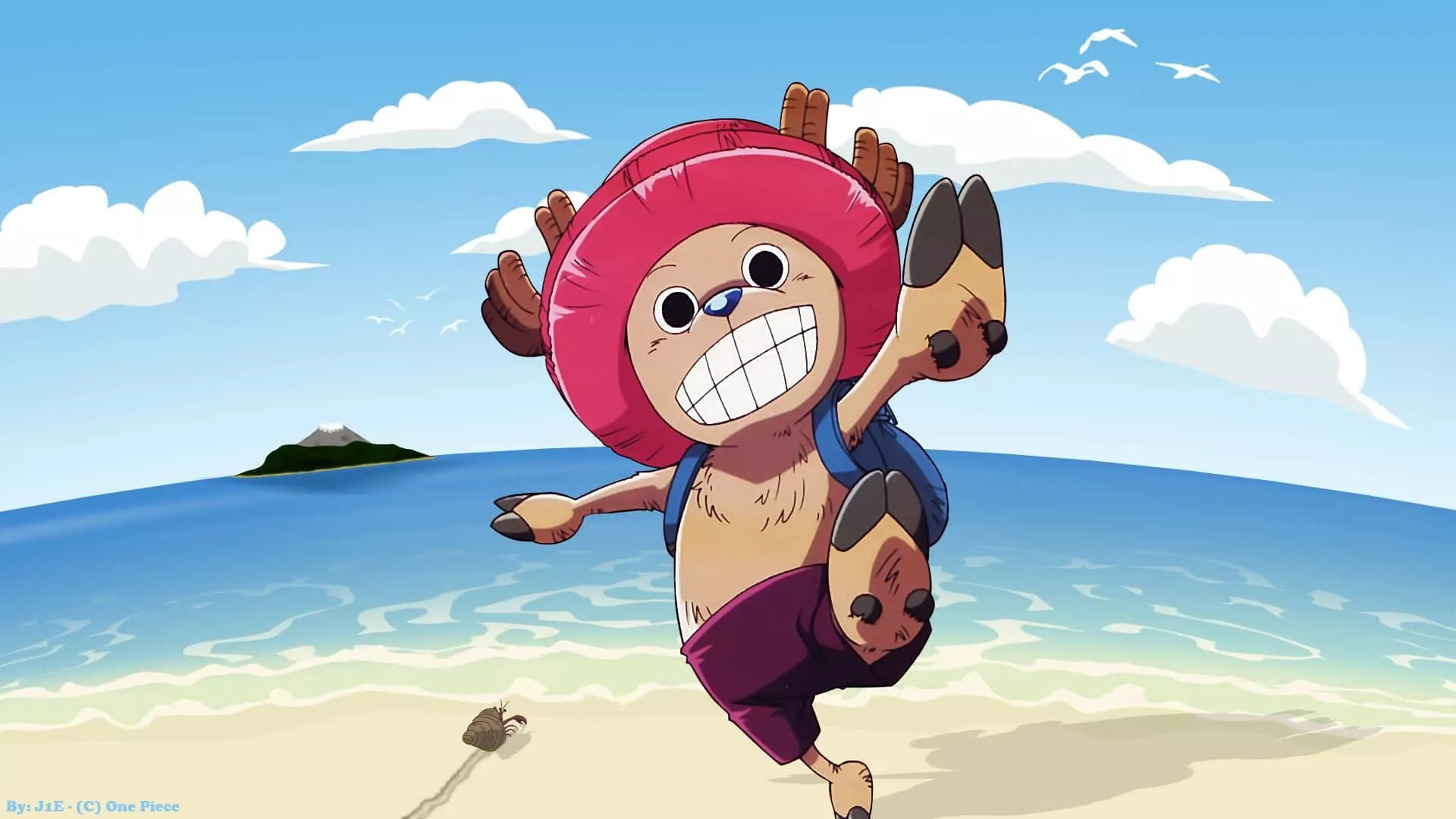 Beach Playing One Piece Chopper
