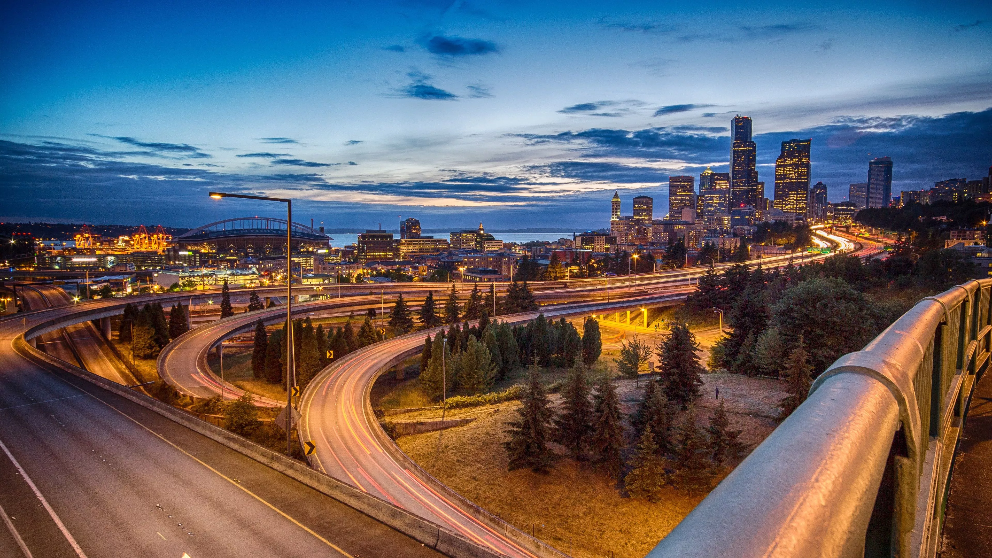 wallpaper: Seattle skyline 3840x2160