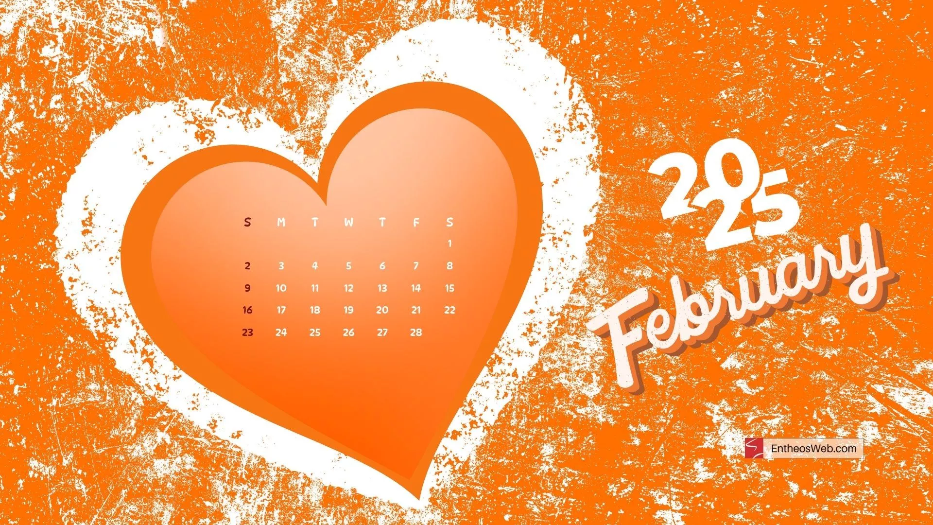 February 2025 Desktop Wallpaper
