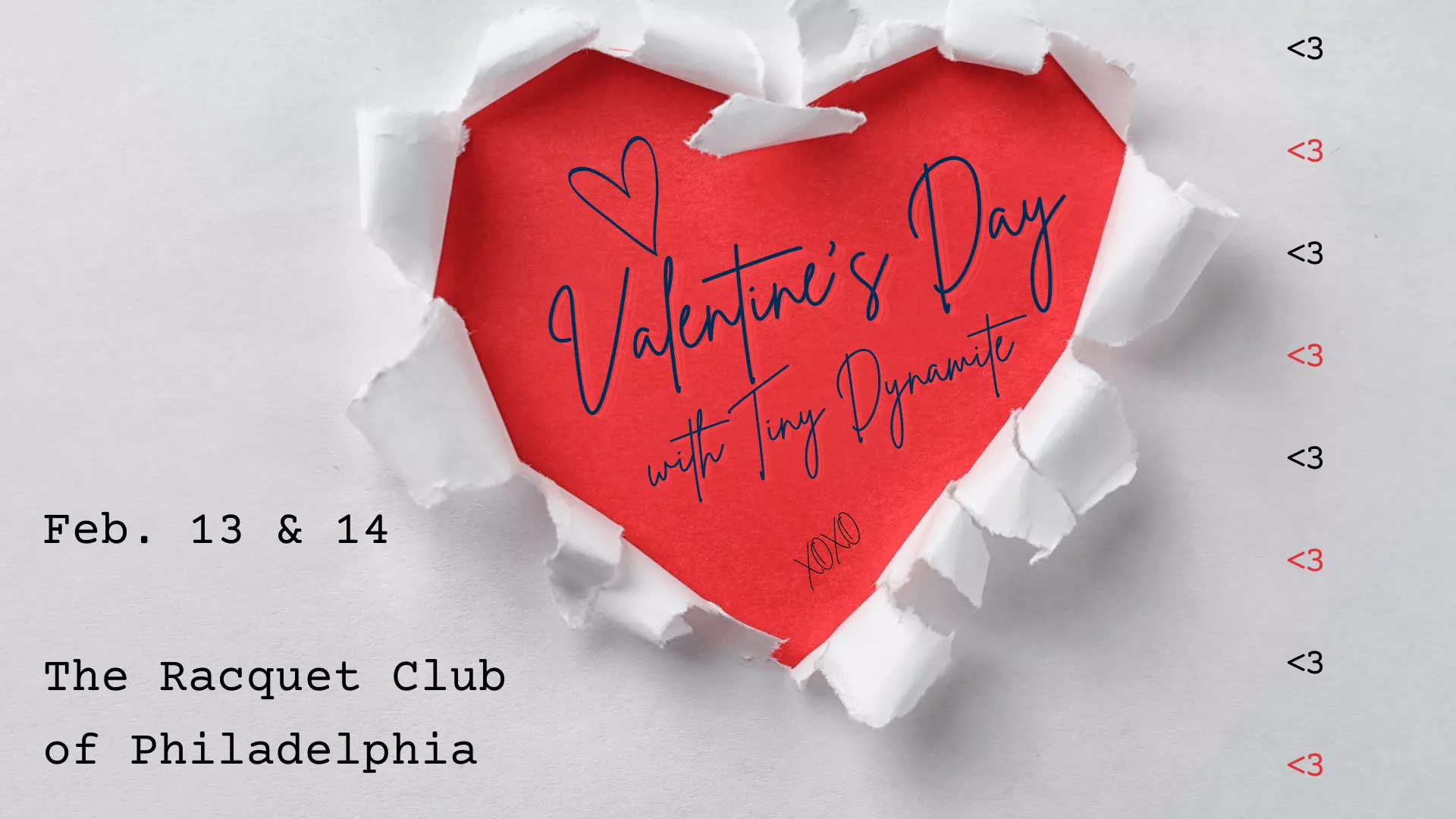 Valentine's Day with Tiny Dynamite 2025