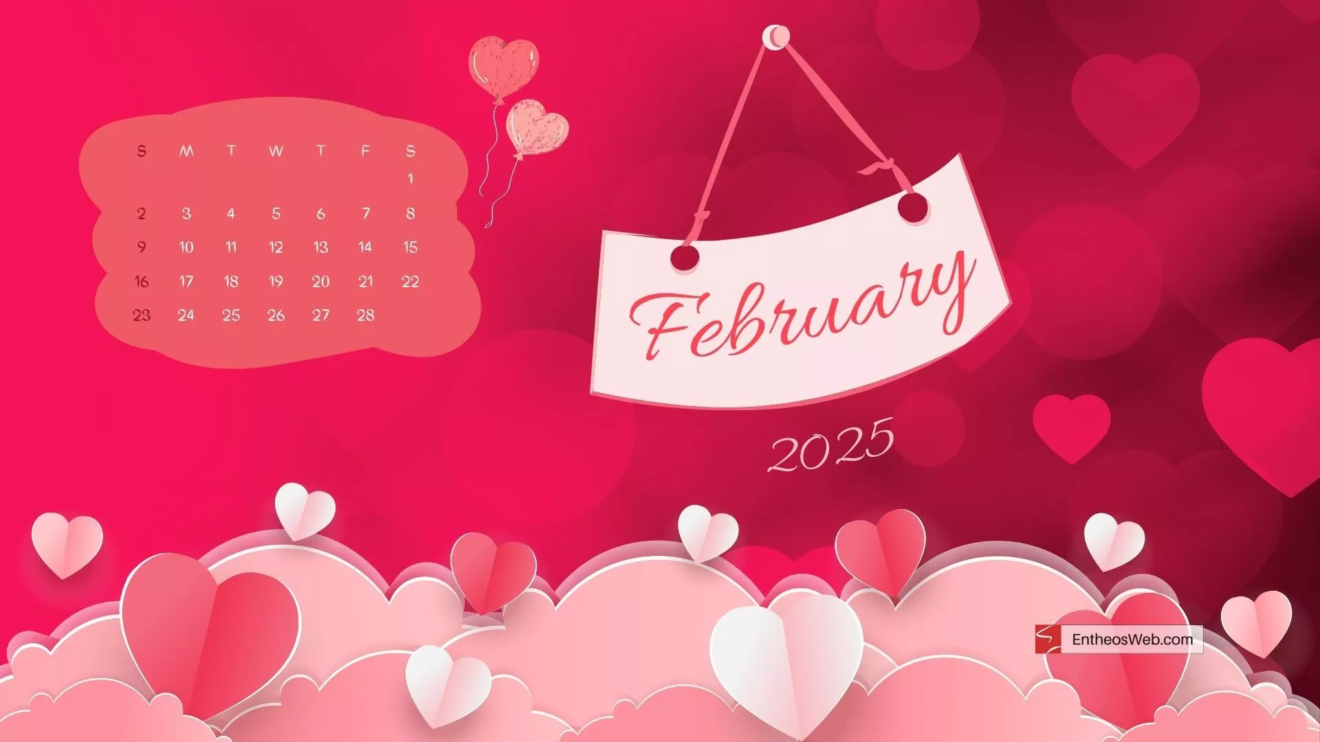 February 2025 Desktop Wallpaper