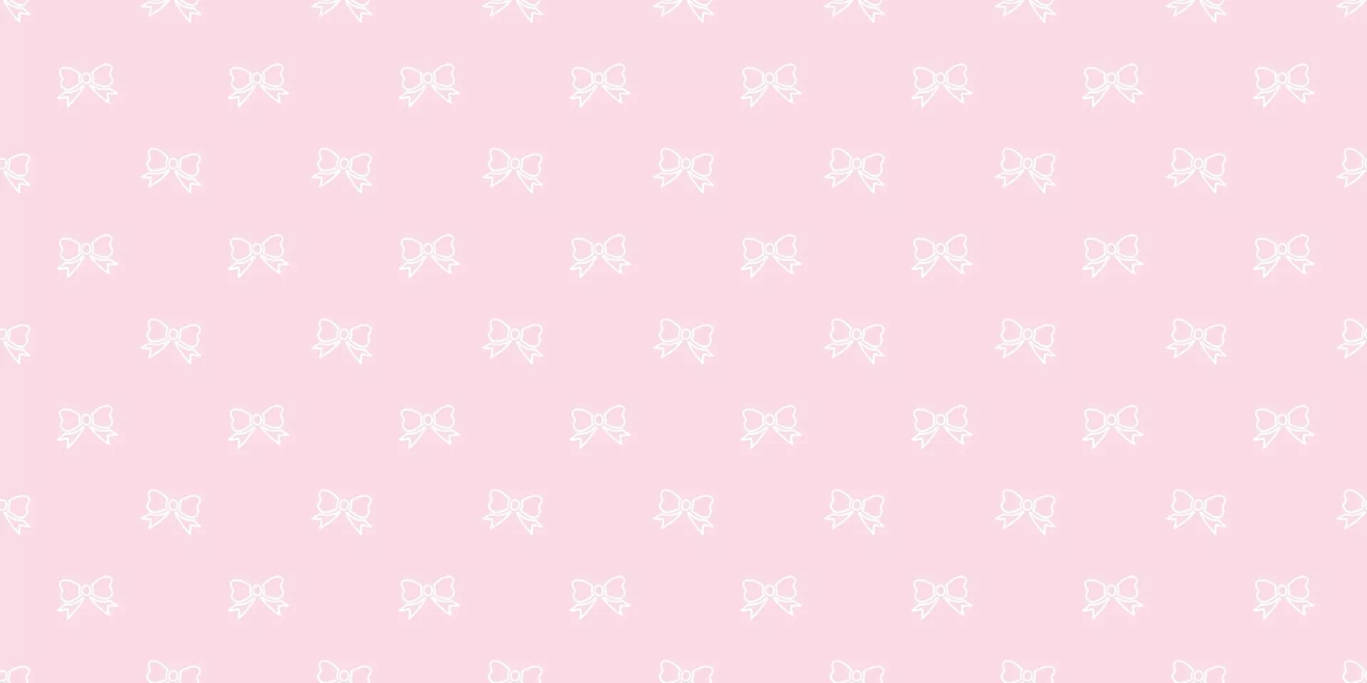 Cute bow seamless repeat pattern vector