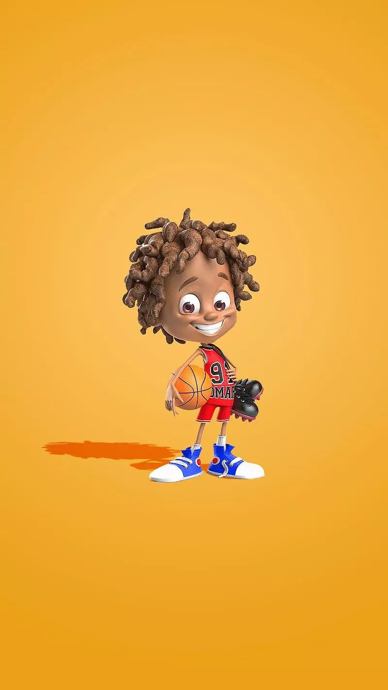 3D anime character for mobile phone, Cartoon Characters, HD phone wallpaper