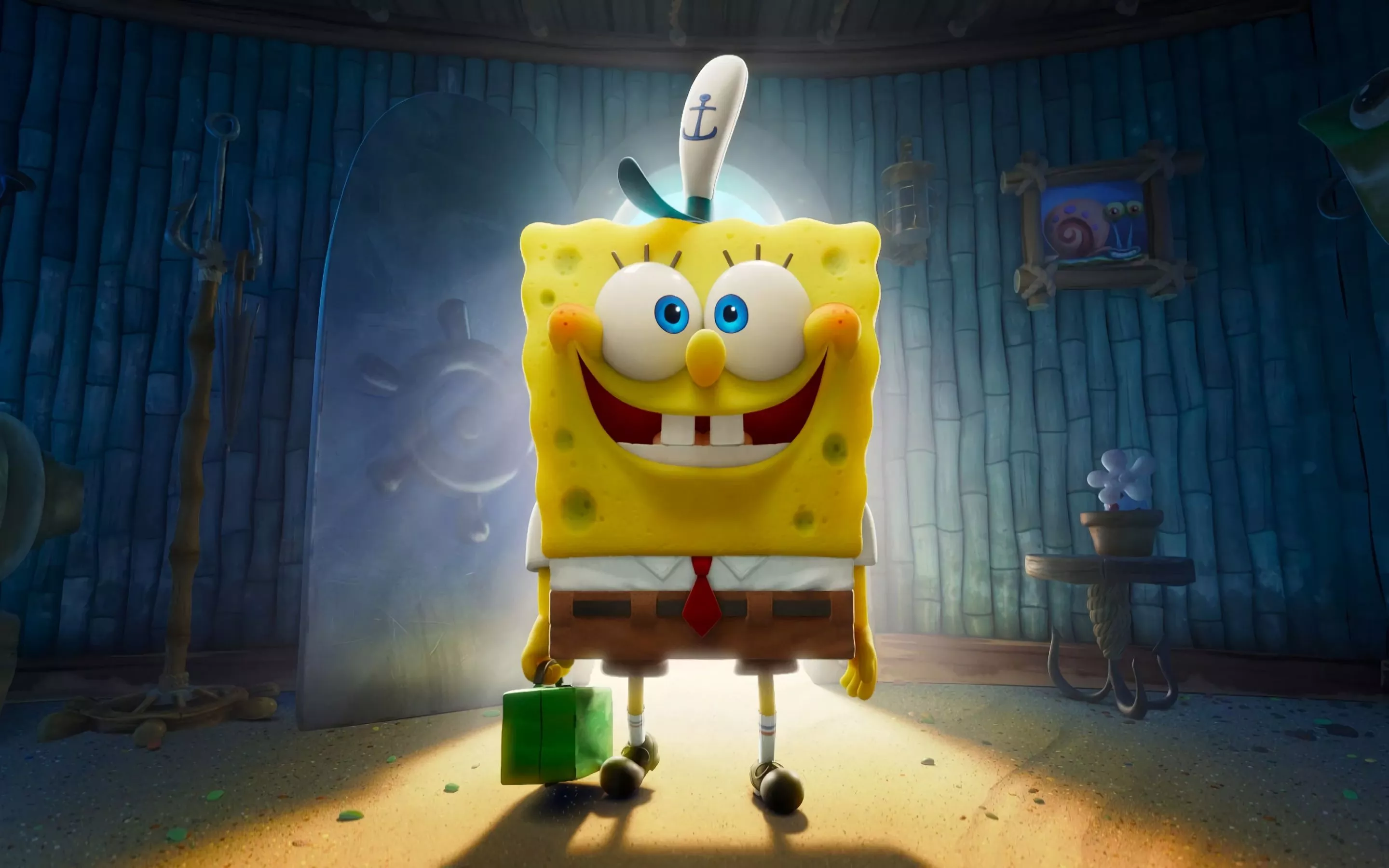 3D SpongeBob Wallpaper 4K, SpongeBob SquarePants