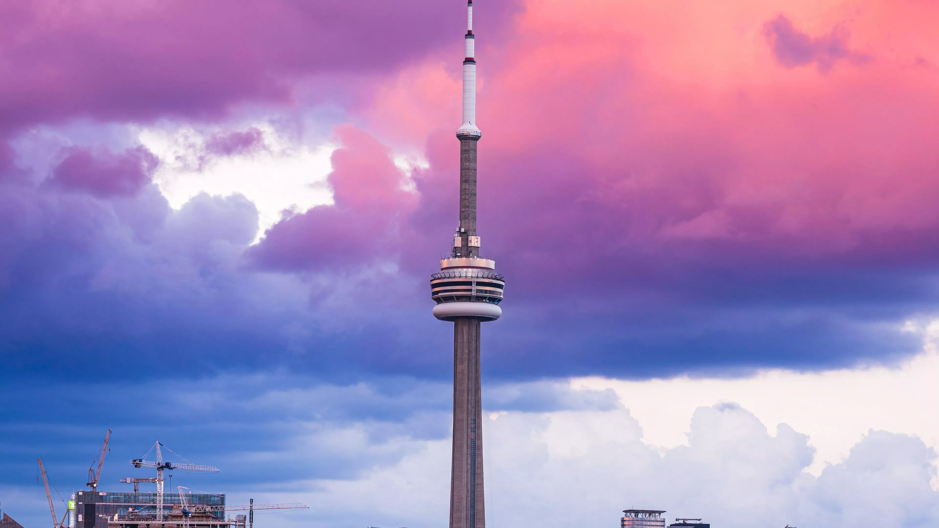 CN Tower Wallpaper 4K, Tourist