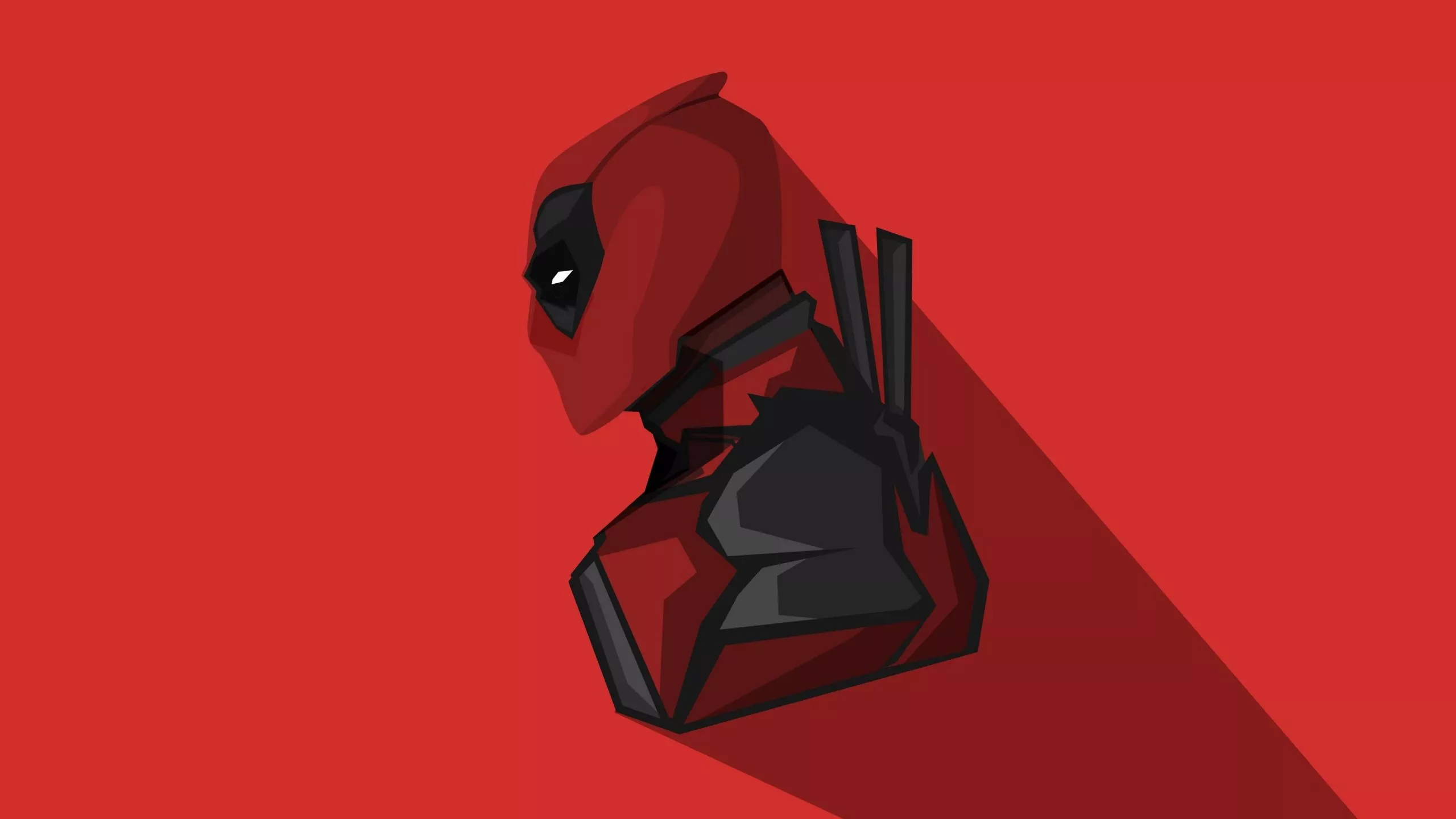 Download wallpaper 2560x1440 deadpool