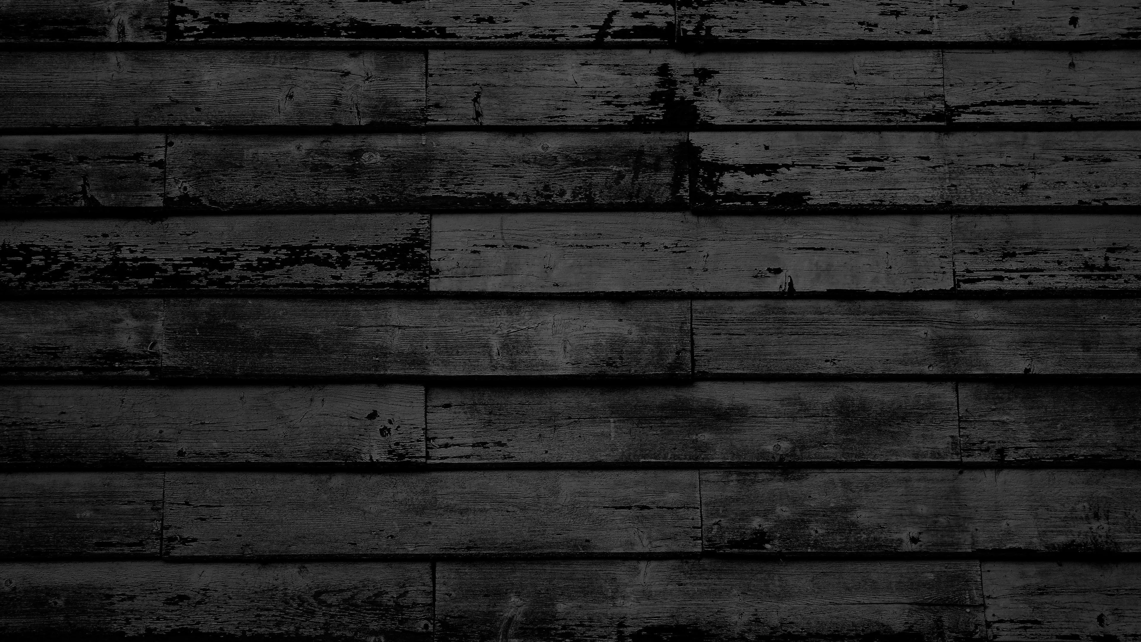 Black Wood Wallpaper