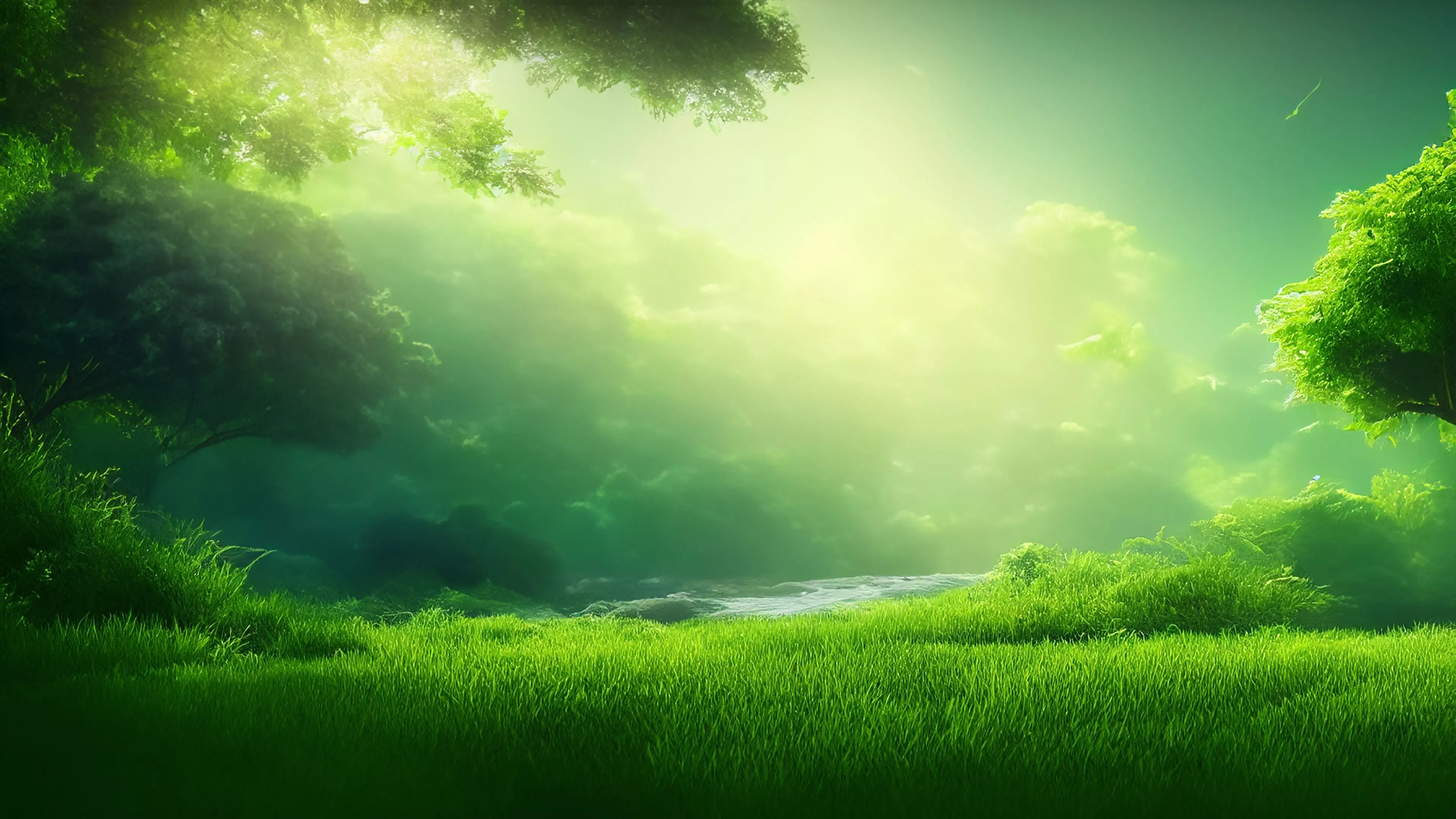 Green Nature Wallpaper 4K