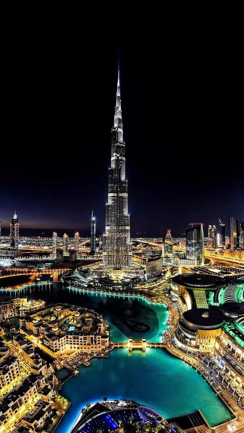 Dubai, city, HD phone wallpaper