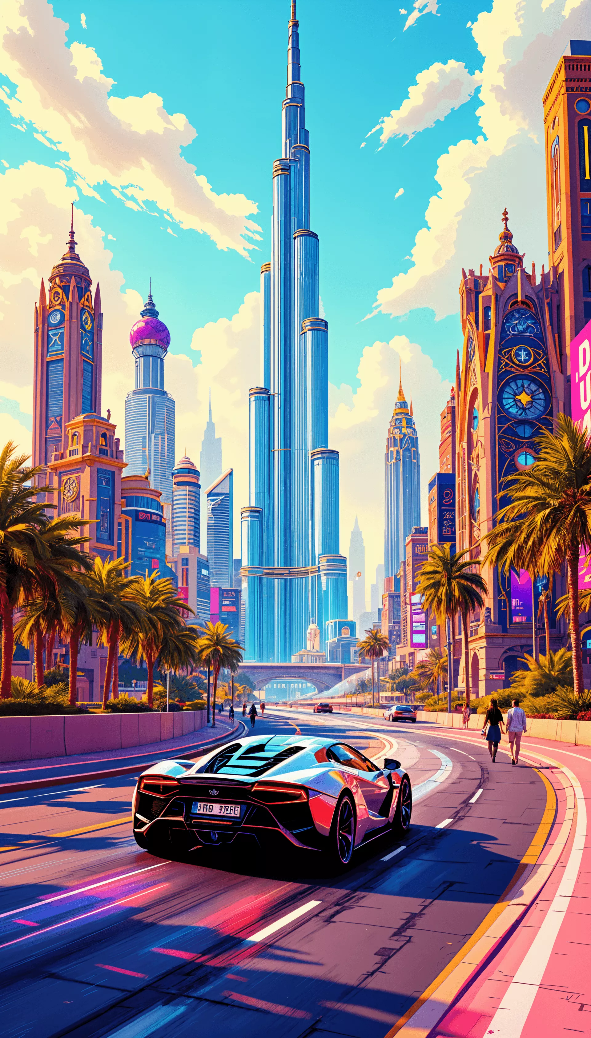 Dubai Phone Wallpaper