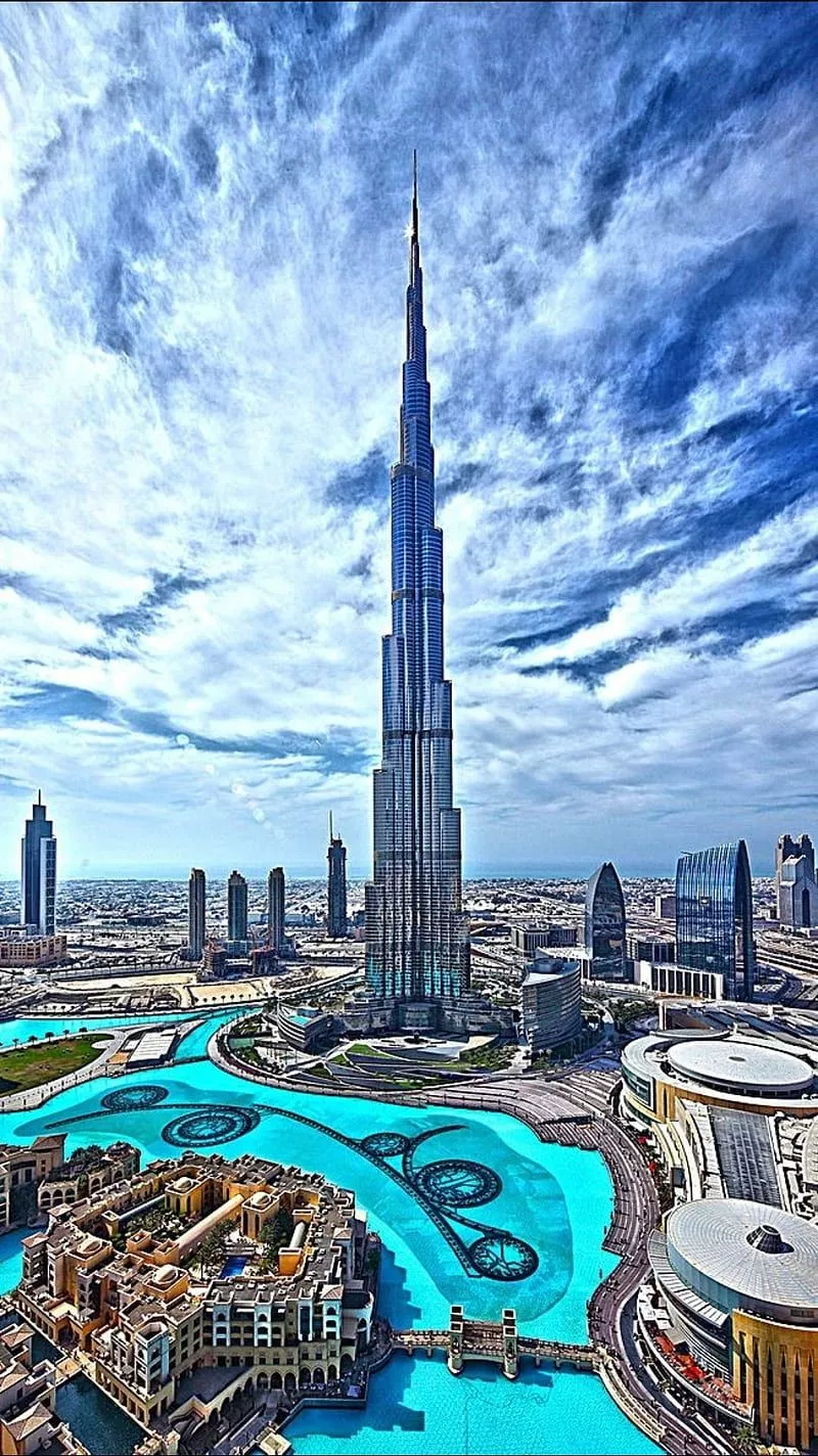 Burj Khalifa Dubai, bonito, city