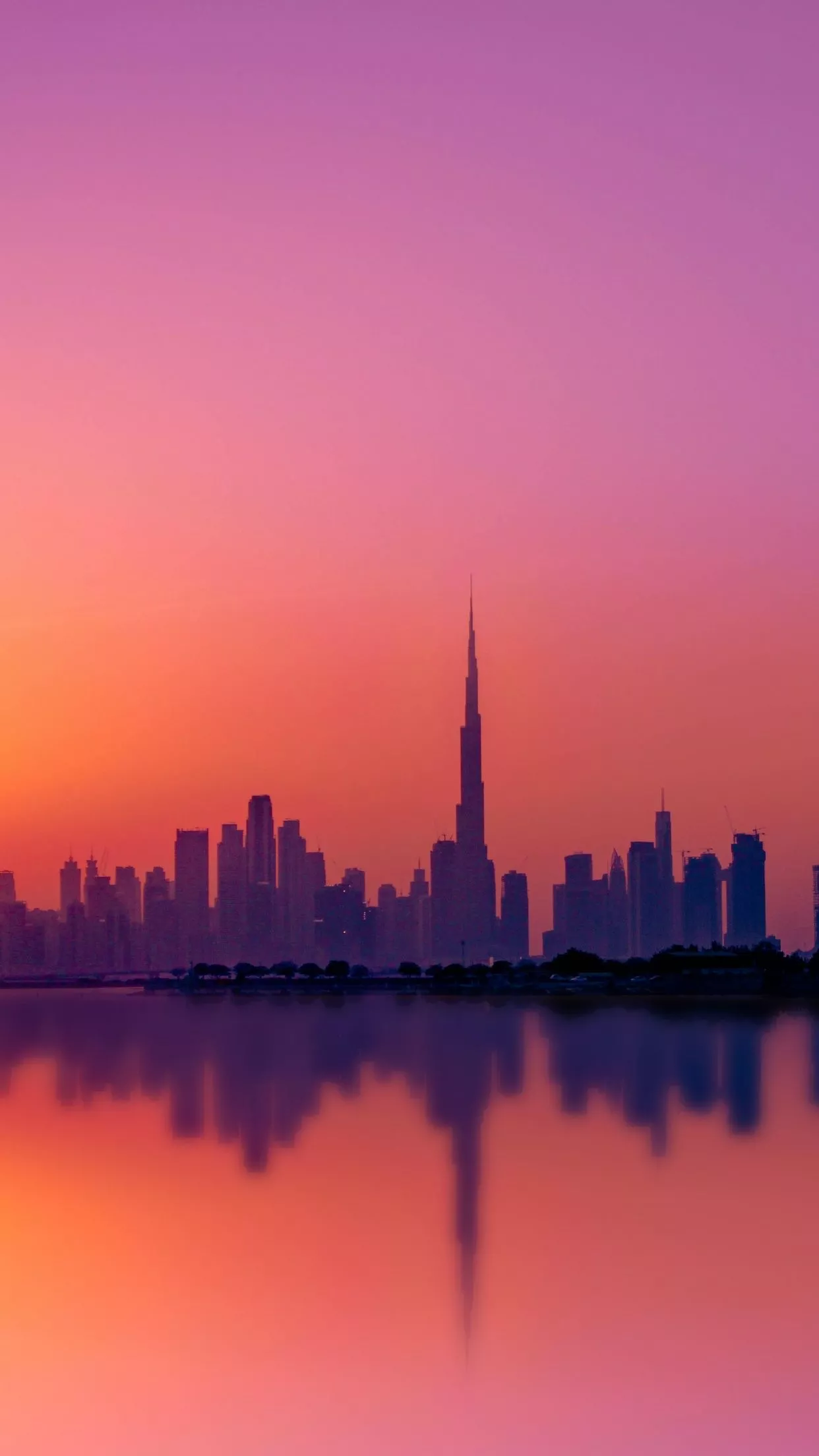 Dubai City Wallpaper 4K, Skyline