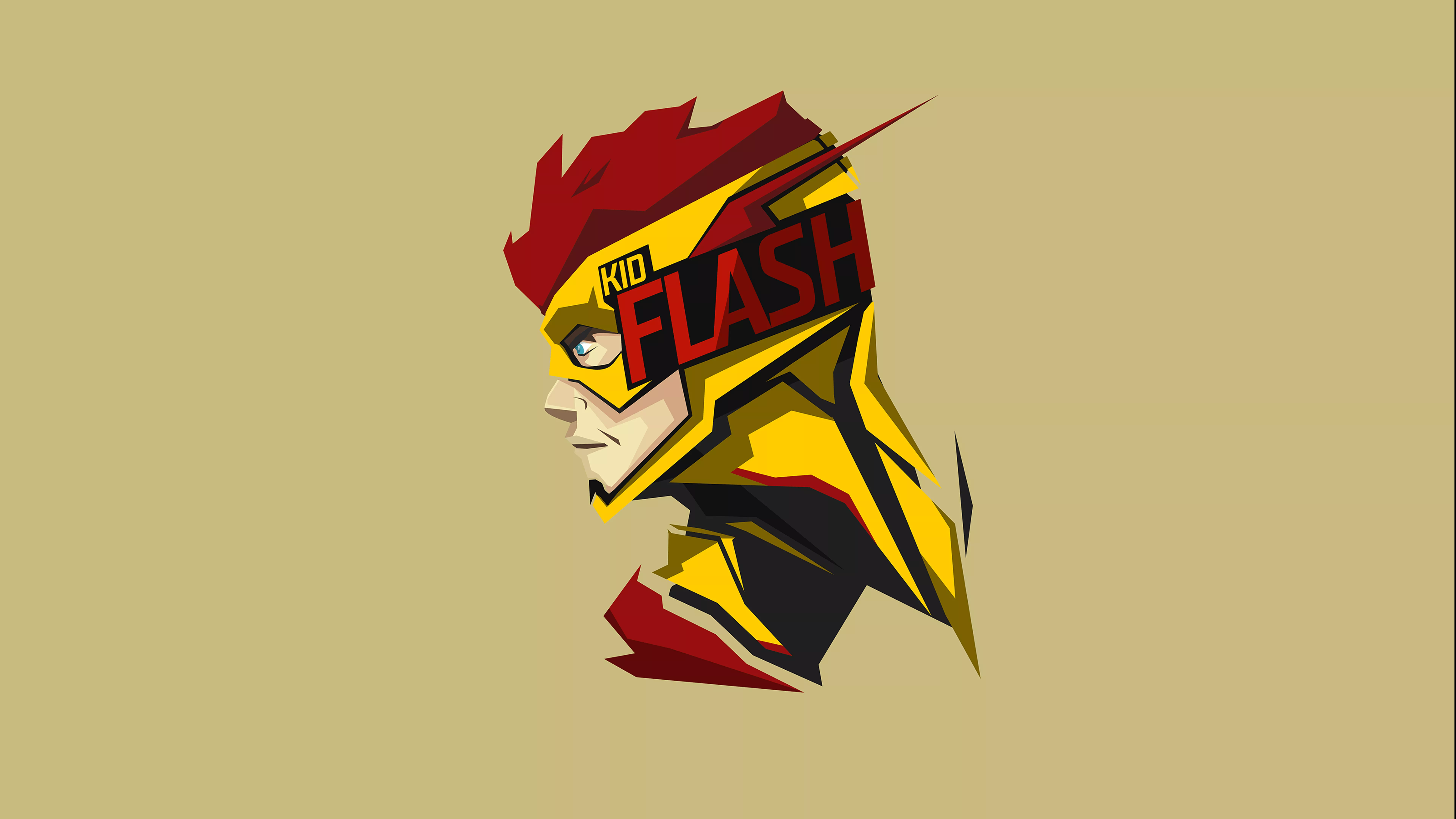 Download Wally West Comic Kid Flash 8k