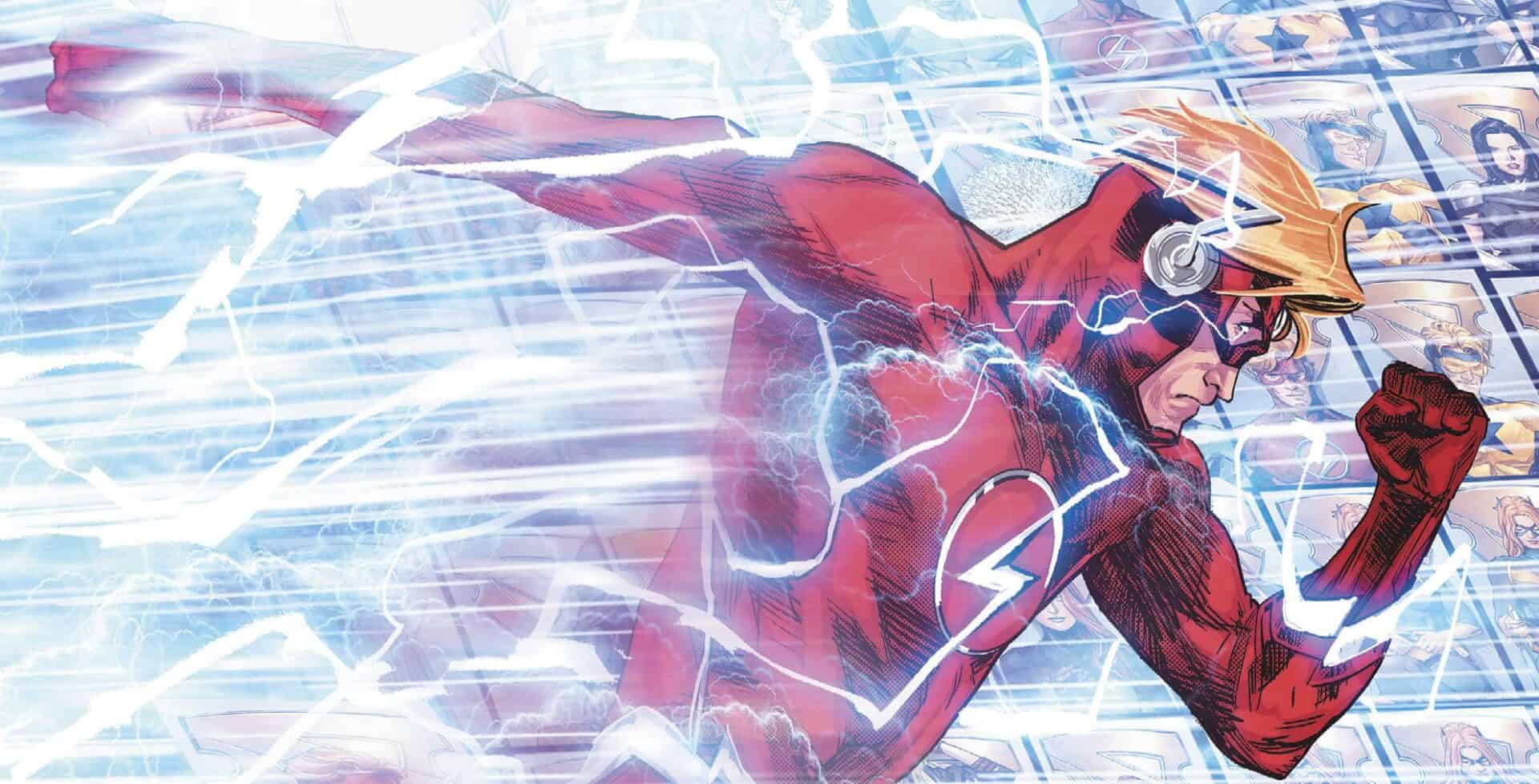 Wally West Running Gif