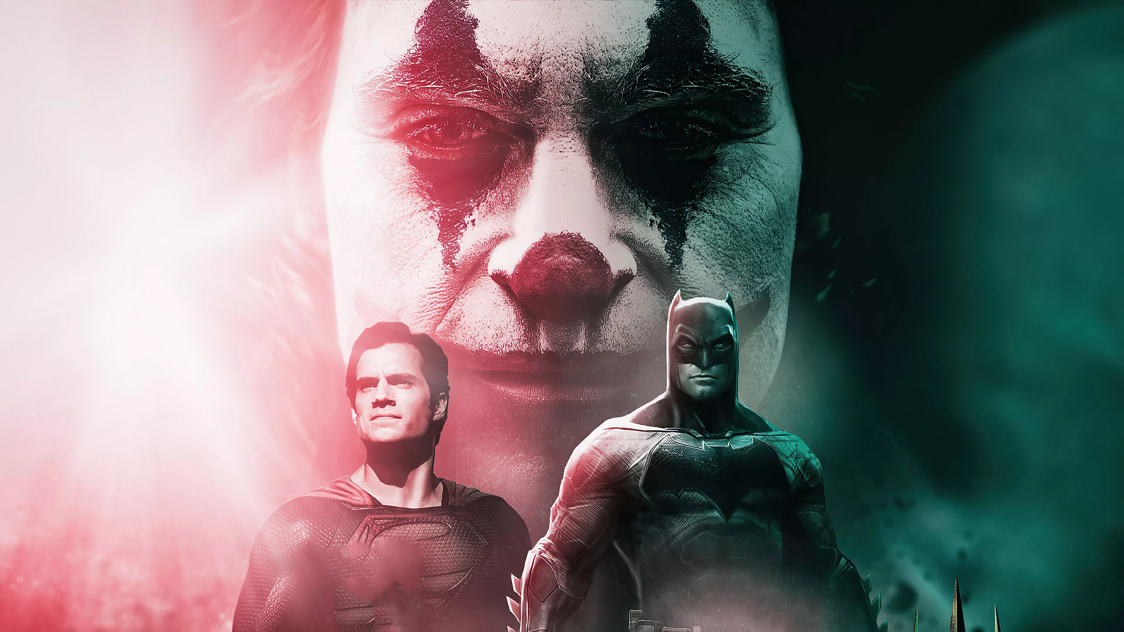 Joker Superman Batman 4K HD Joker