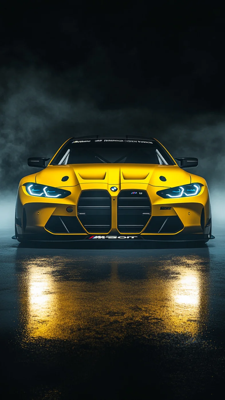 BMW M4 GT3 Car Mobile Wallpaper