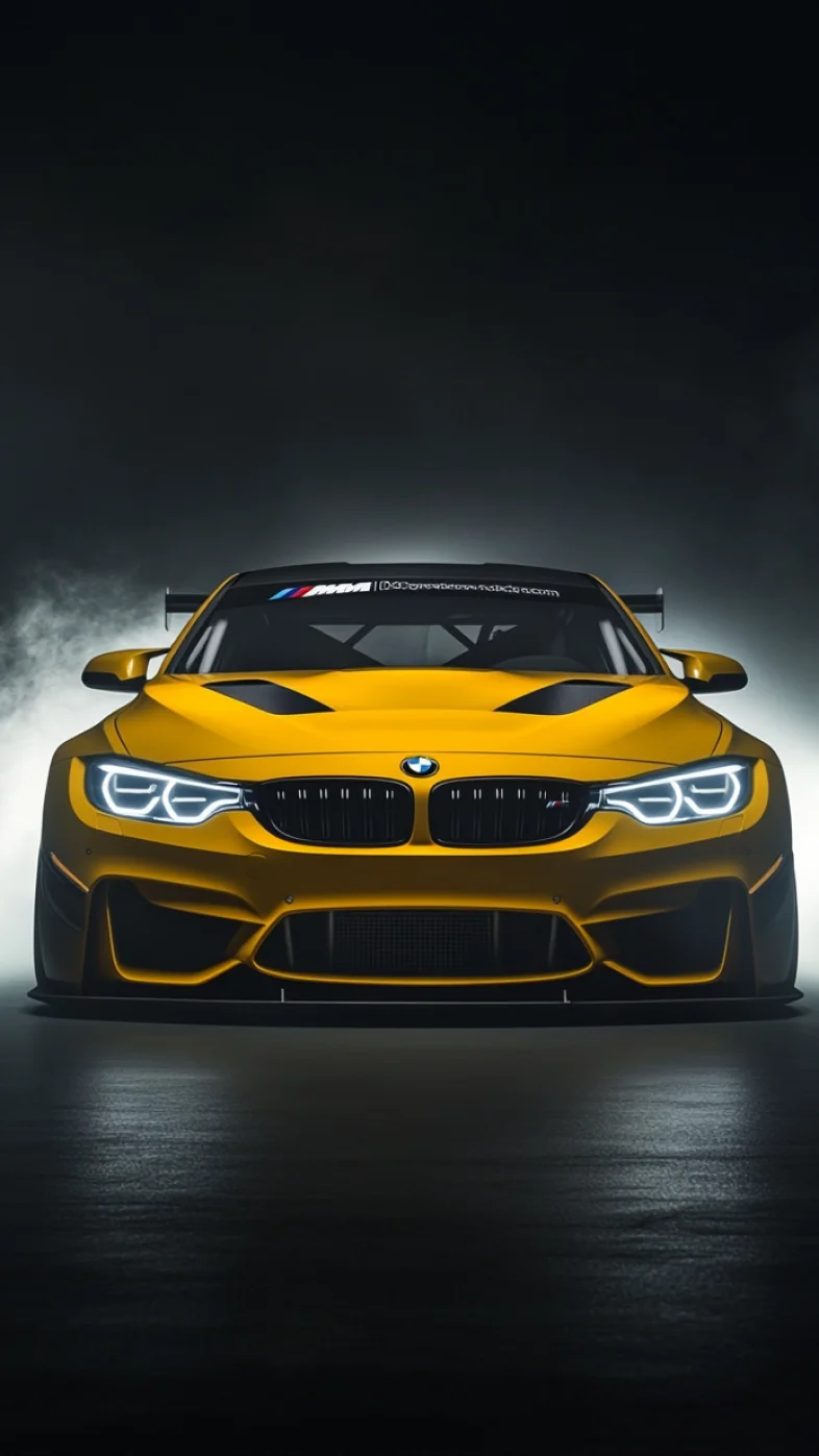 BMW M4 GT3 Car Mobile Wallpaper