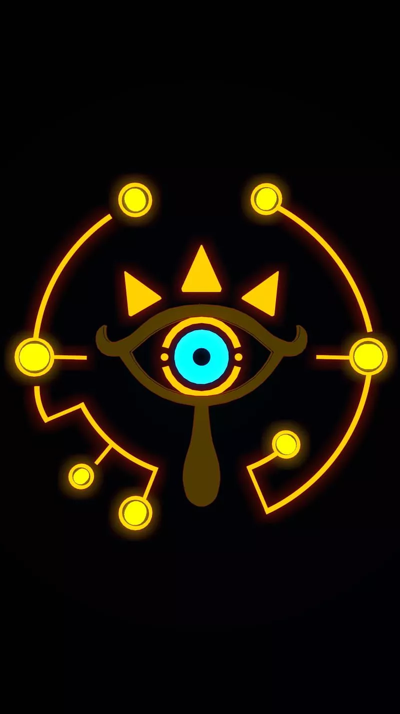 Zelda BotW Sheikah, switch, HD phone