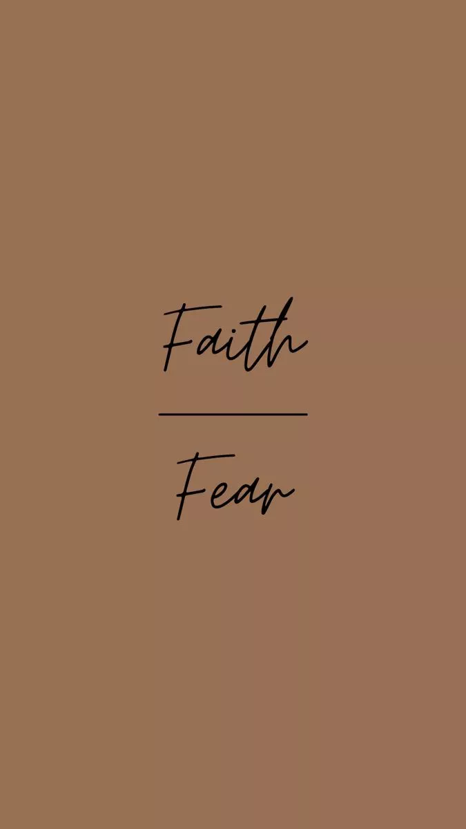 Faith Over Fear