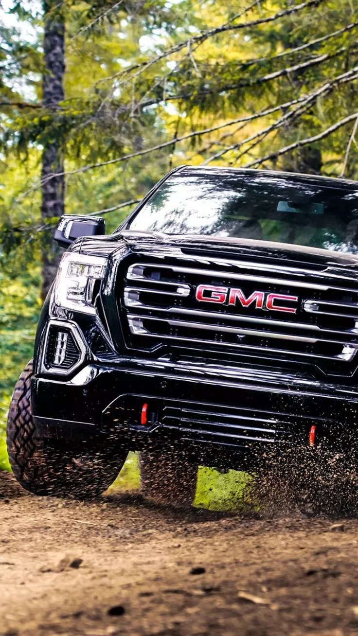 GMC Sierra AT4 Crew Cab Off Roading 4K