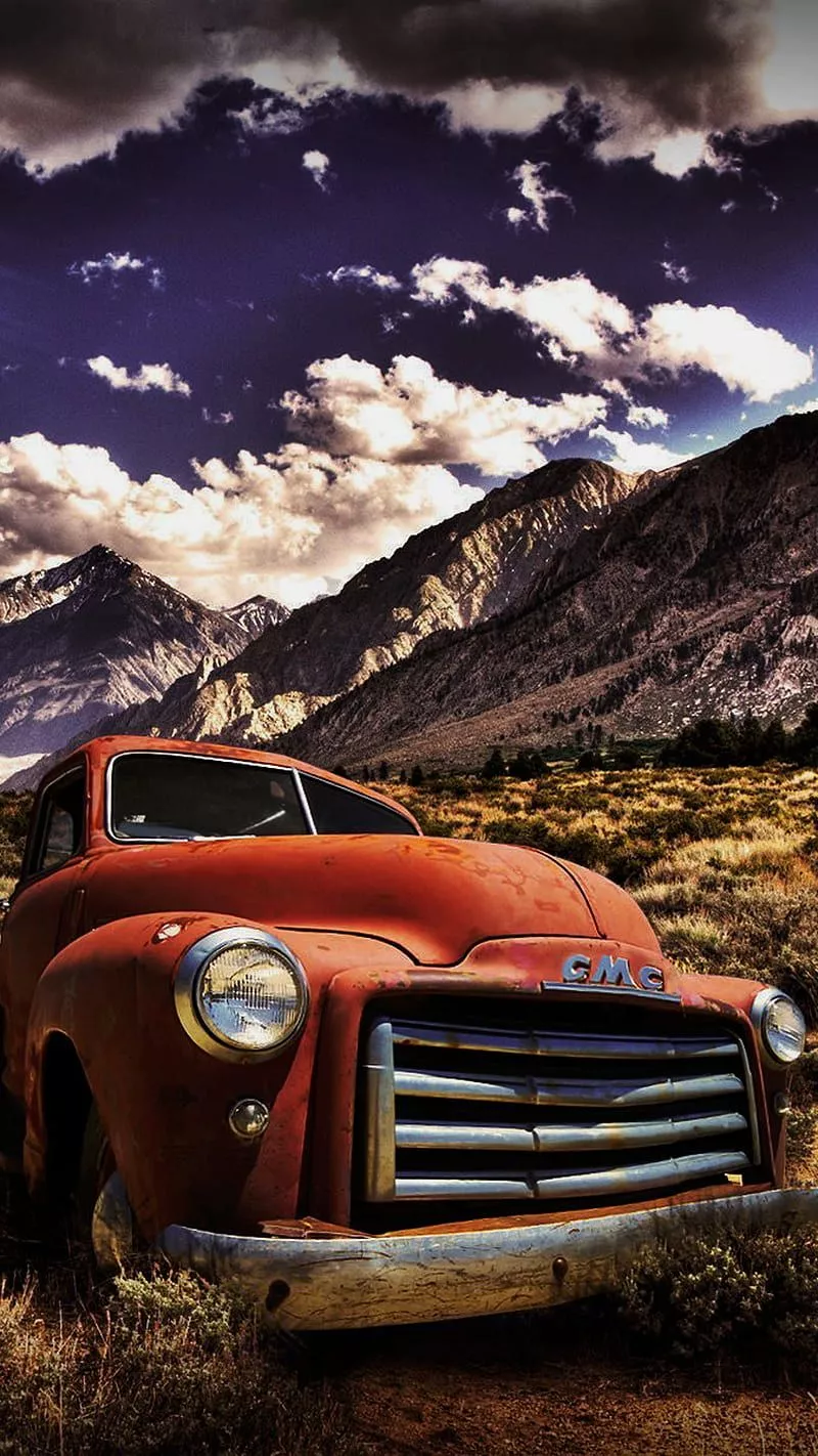 HD old gmc pickup wallpaper