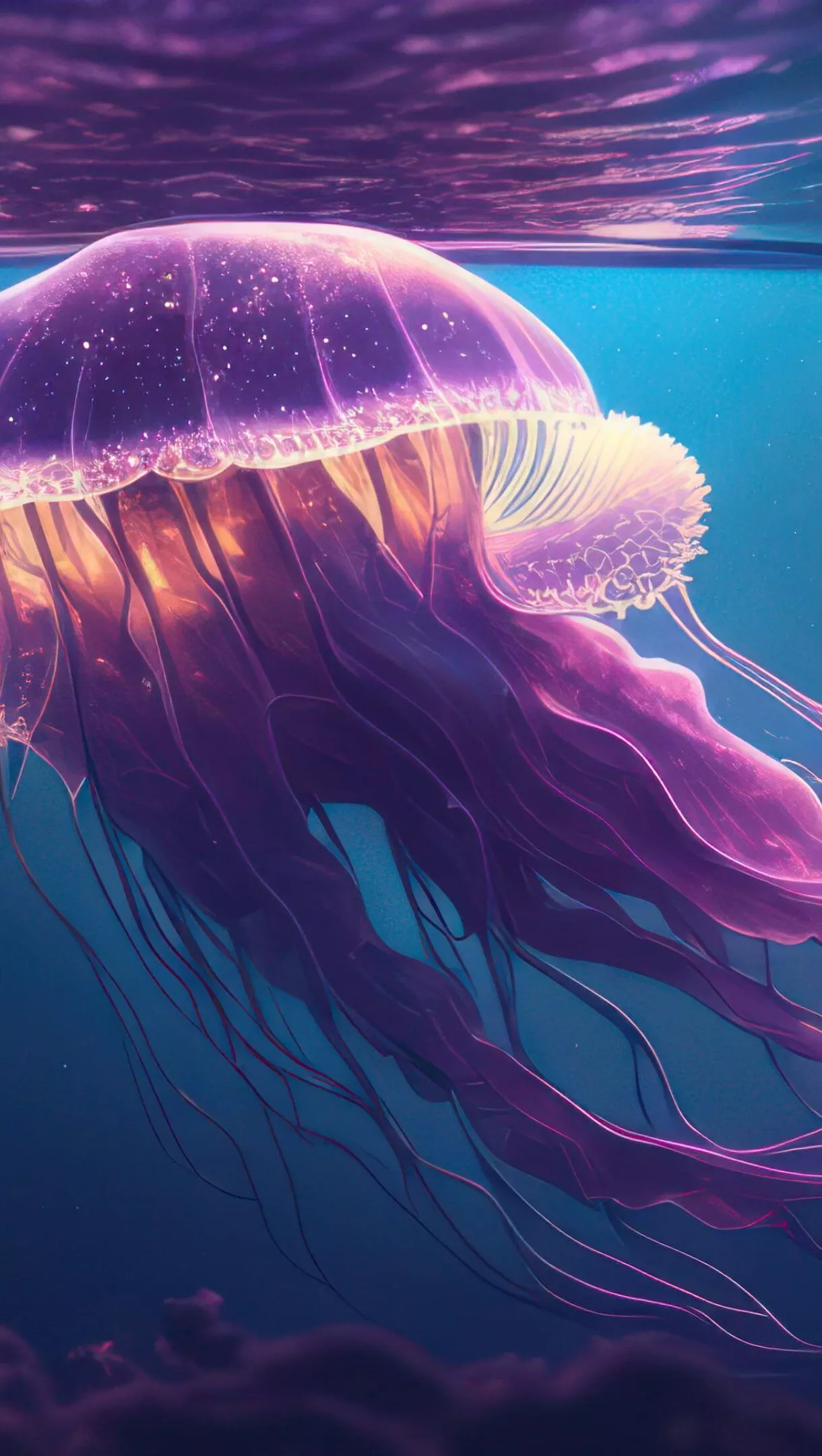 Deep Sea 4K Desktop Wallpaper