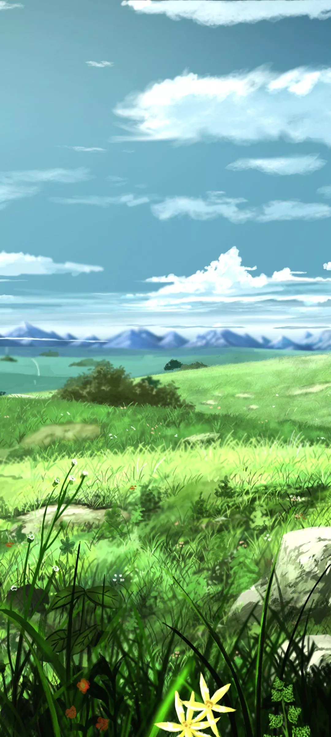 Download Mountain Scenery Anime