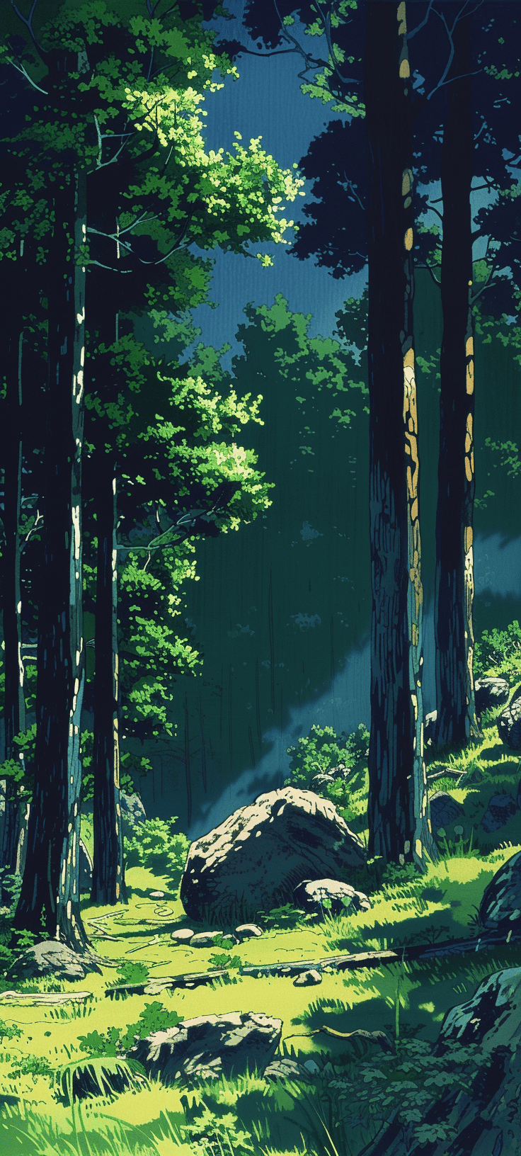 Phone Wallpaper Made with Midjourney