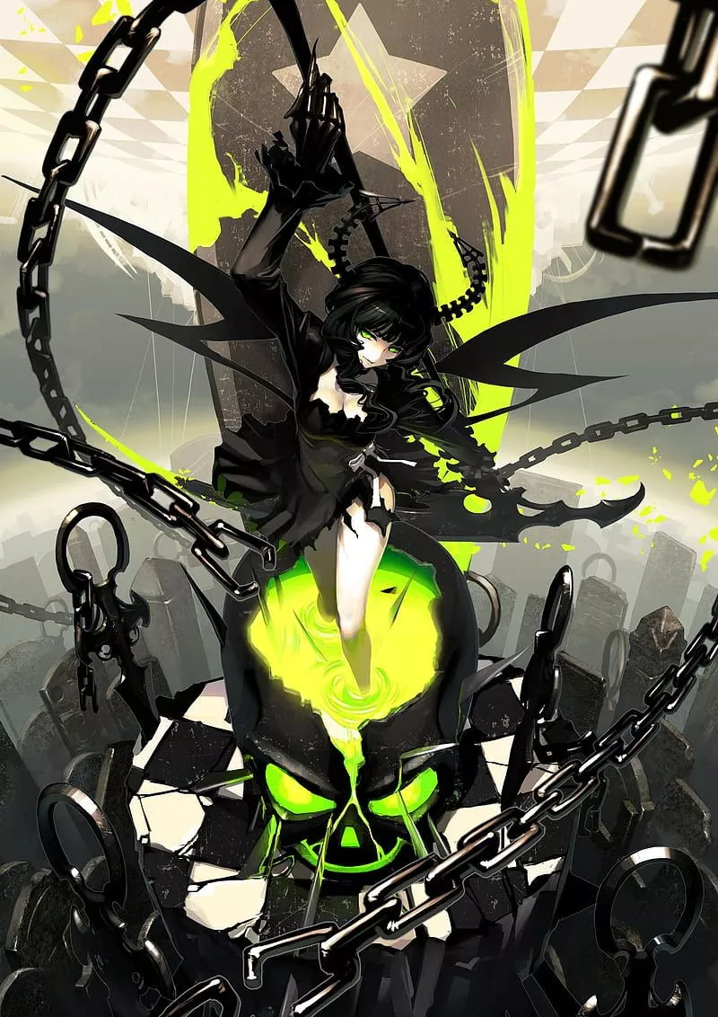 Black Rock Shooter, anime girls, Dead